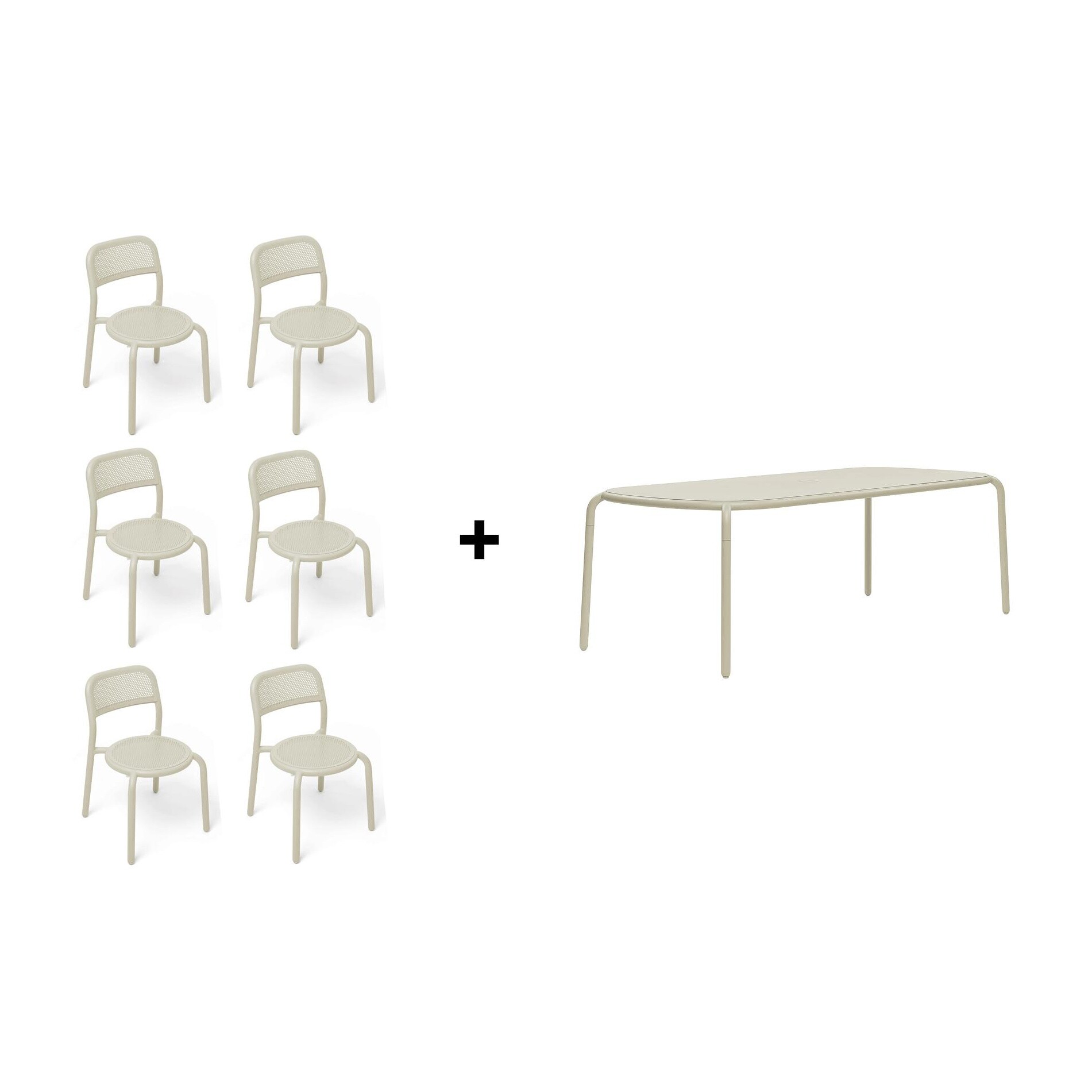 Toní Garden Table + Garden Chair