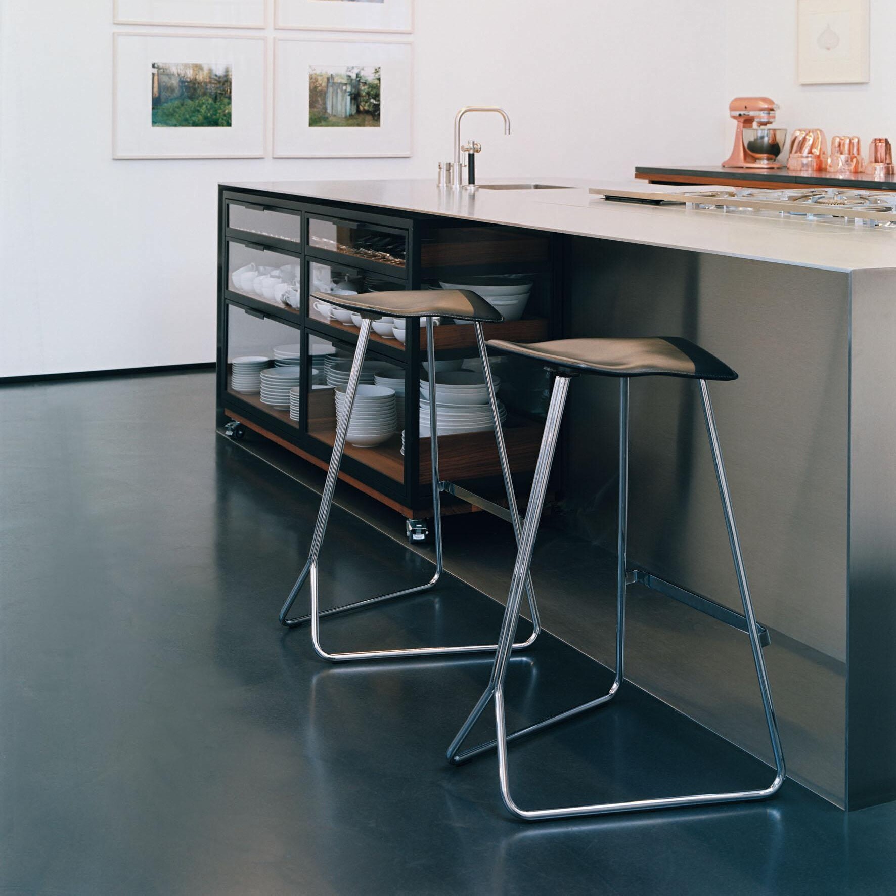 Triton Bar Stool Leather