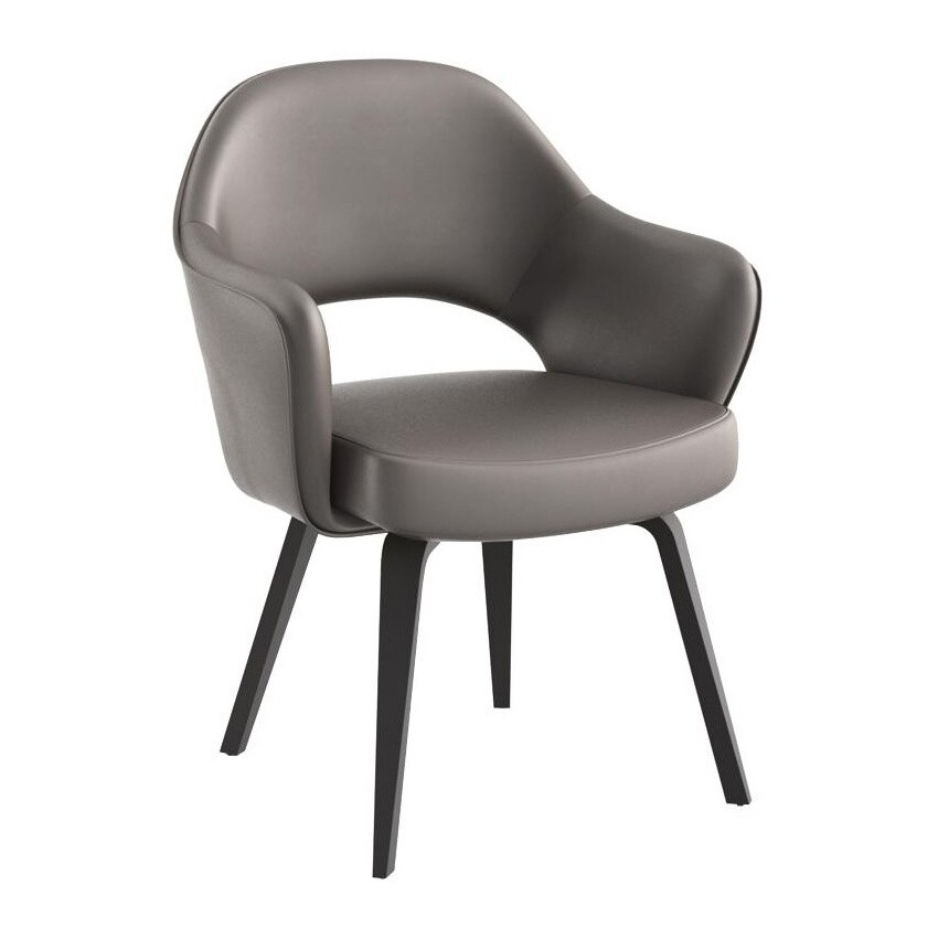 Saarinen Conference Armchair Frame Ebony