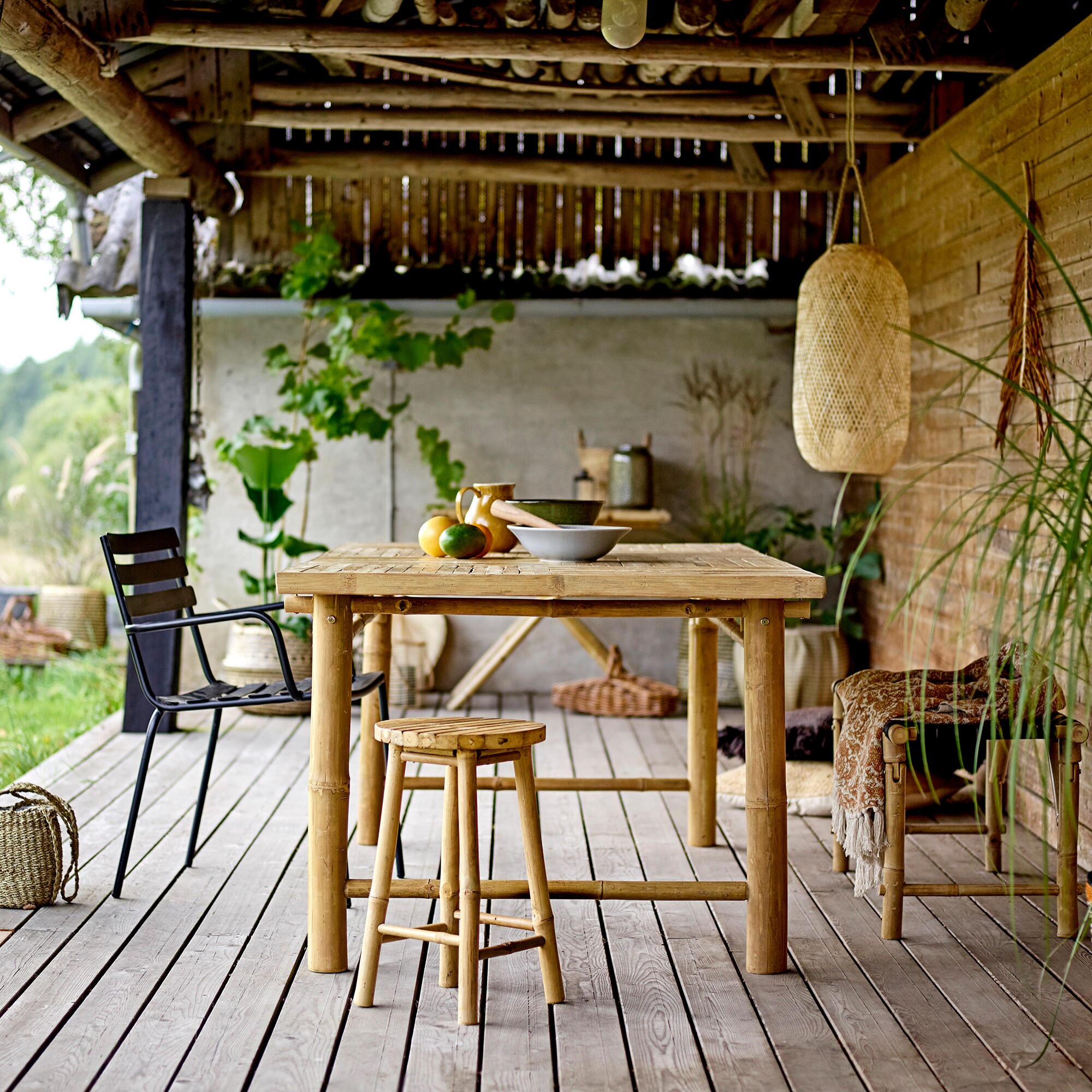 Sole Bamboo Garden Table