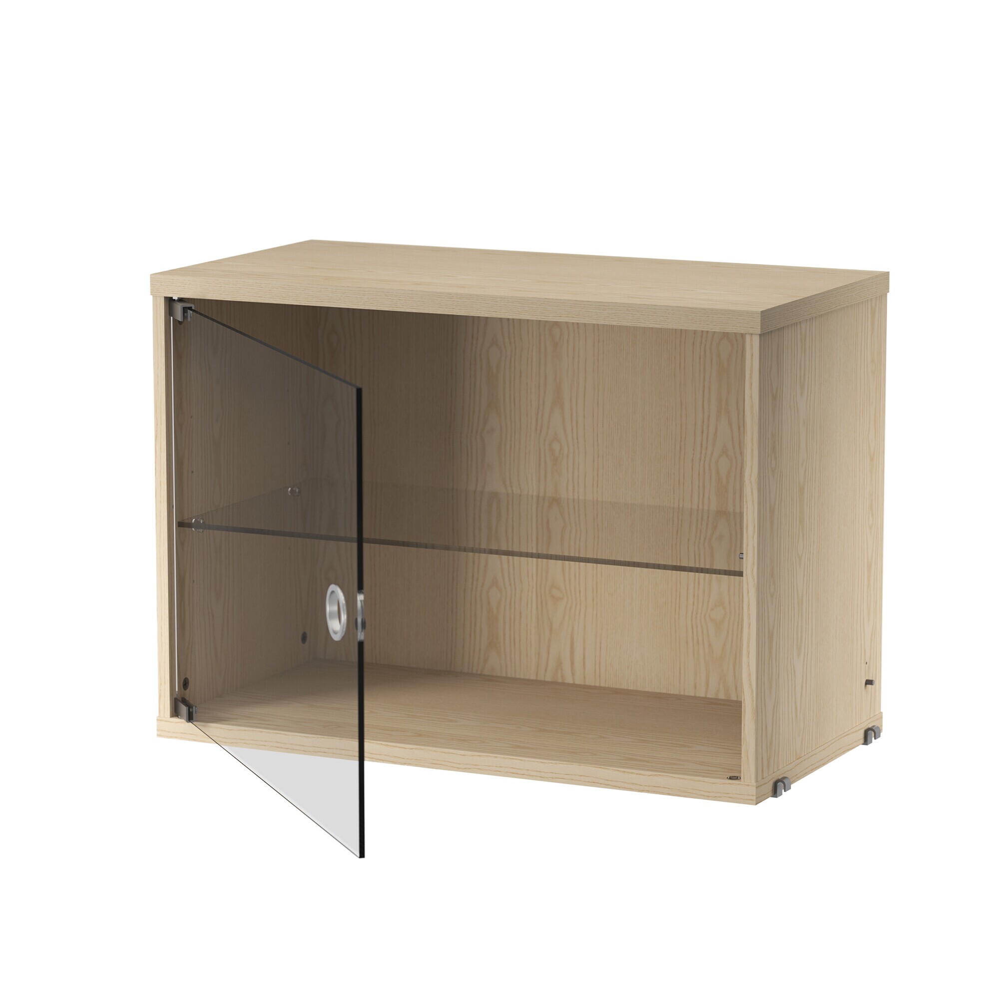 String System Display Cabinet with Swinging Glass Door 58x30cm