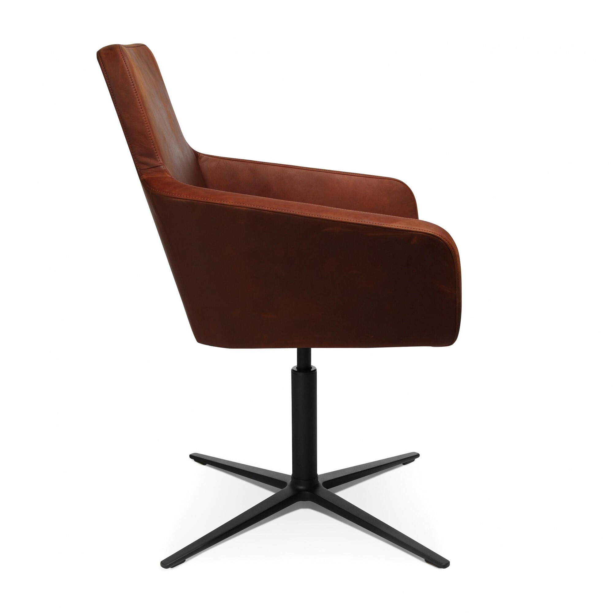 W-Cube 1 Lounge Armchair Leather