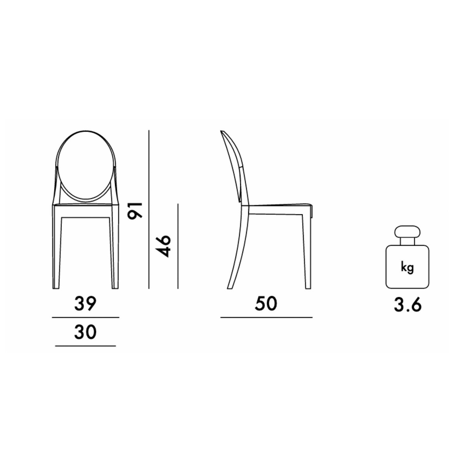 Victoria Ghost Chair