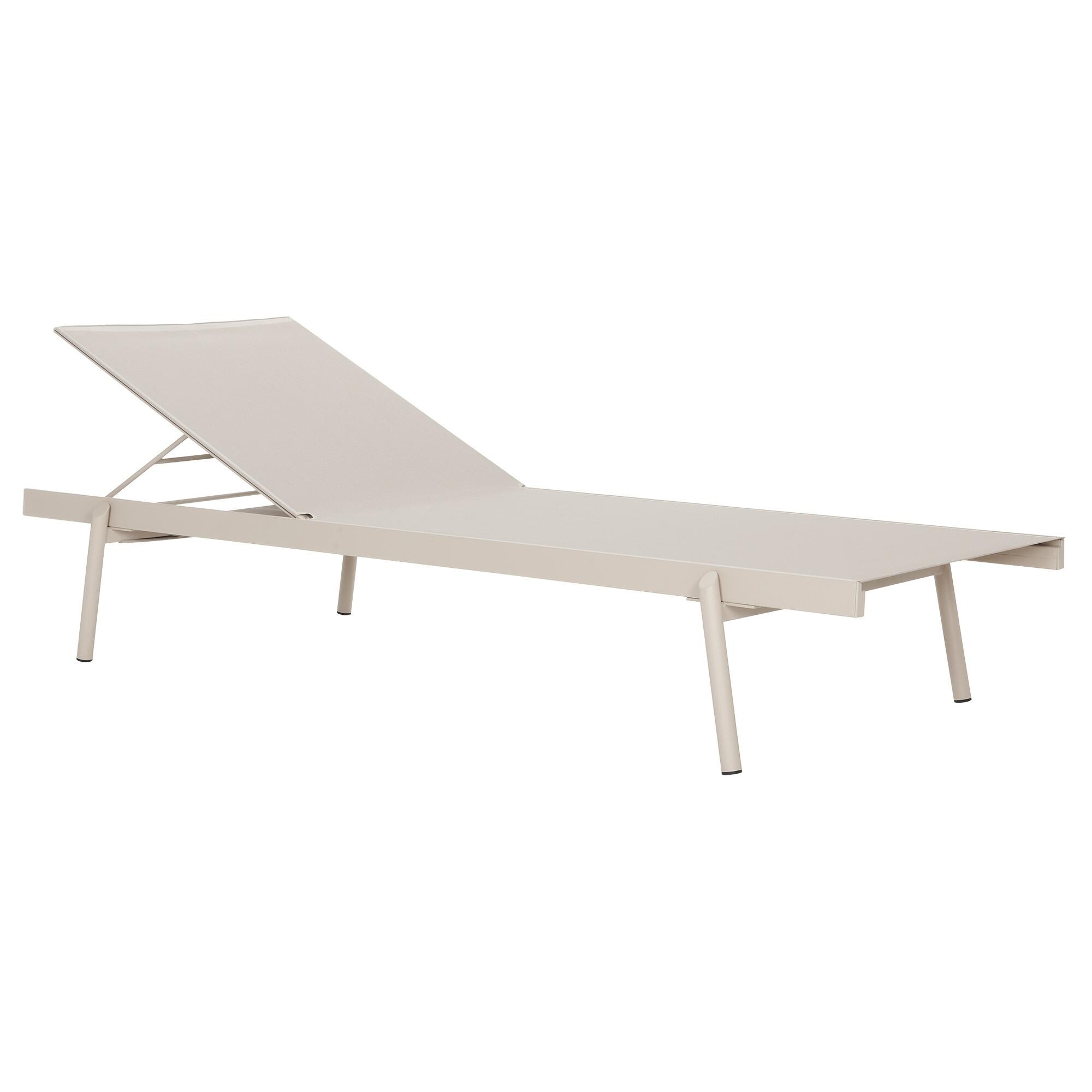 Rail Sunbed with Seat Cushion