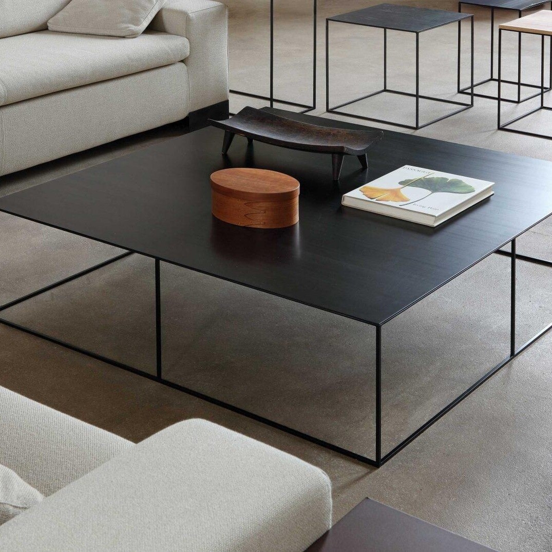 Slim Irony Coffee Table 124x124cm