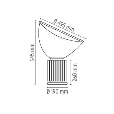 Taccia LED Table Lamp
