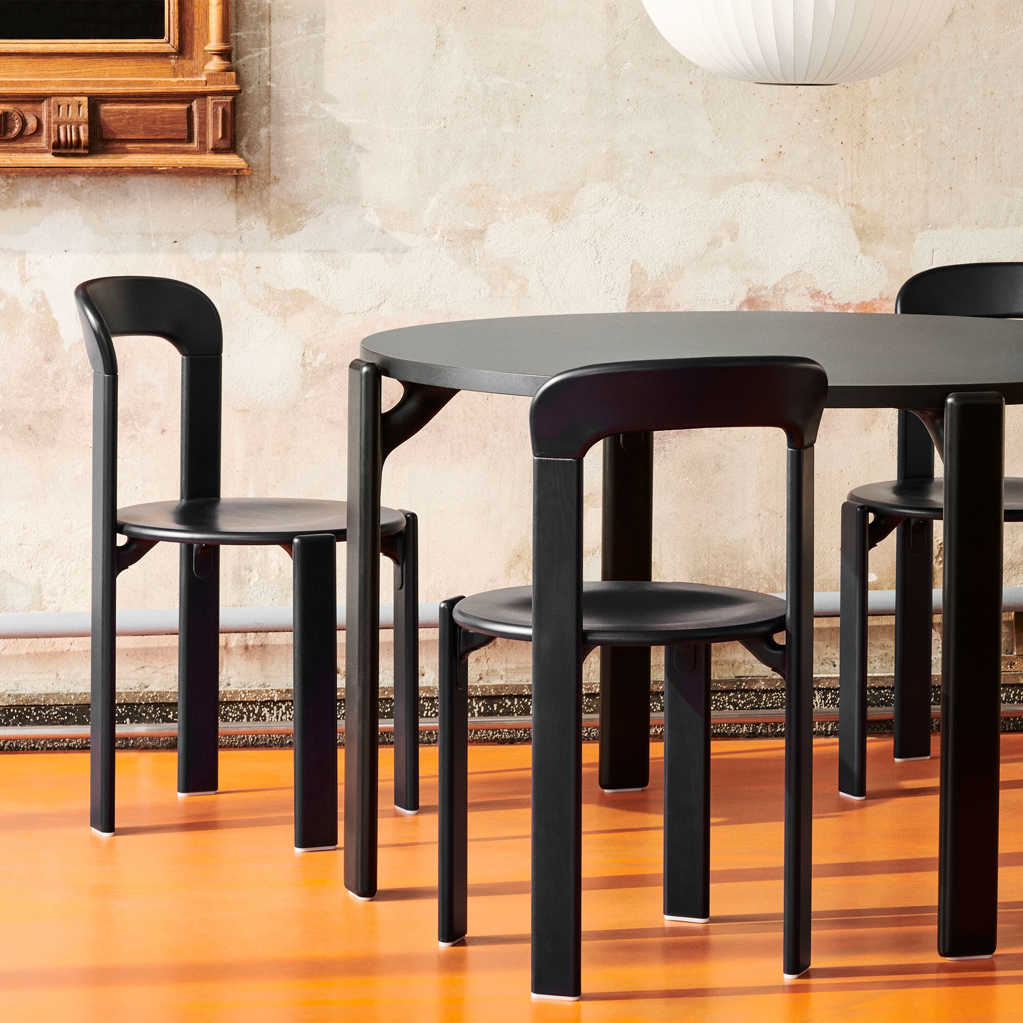 Rey Dining Table Veneer Ø128cm