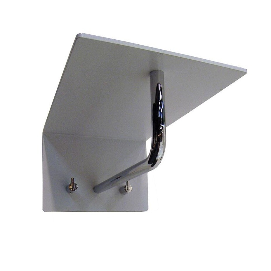 Unu Wall Coat Rack With 2 Hooks & Bar