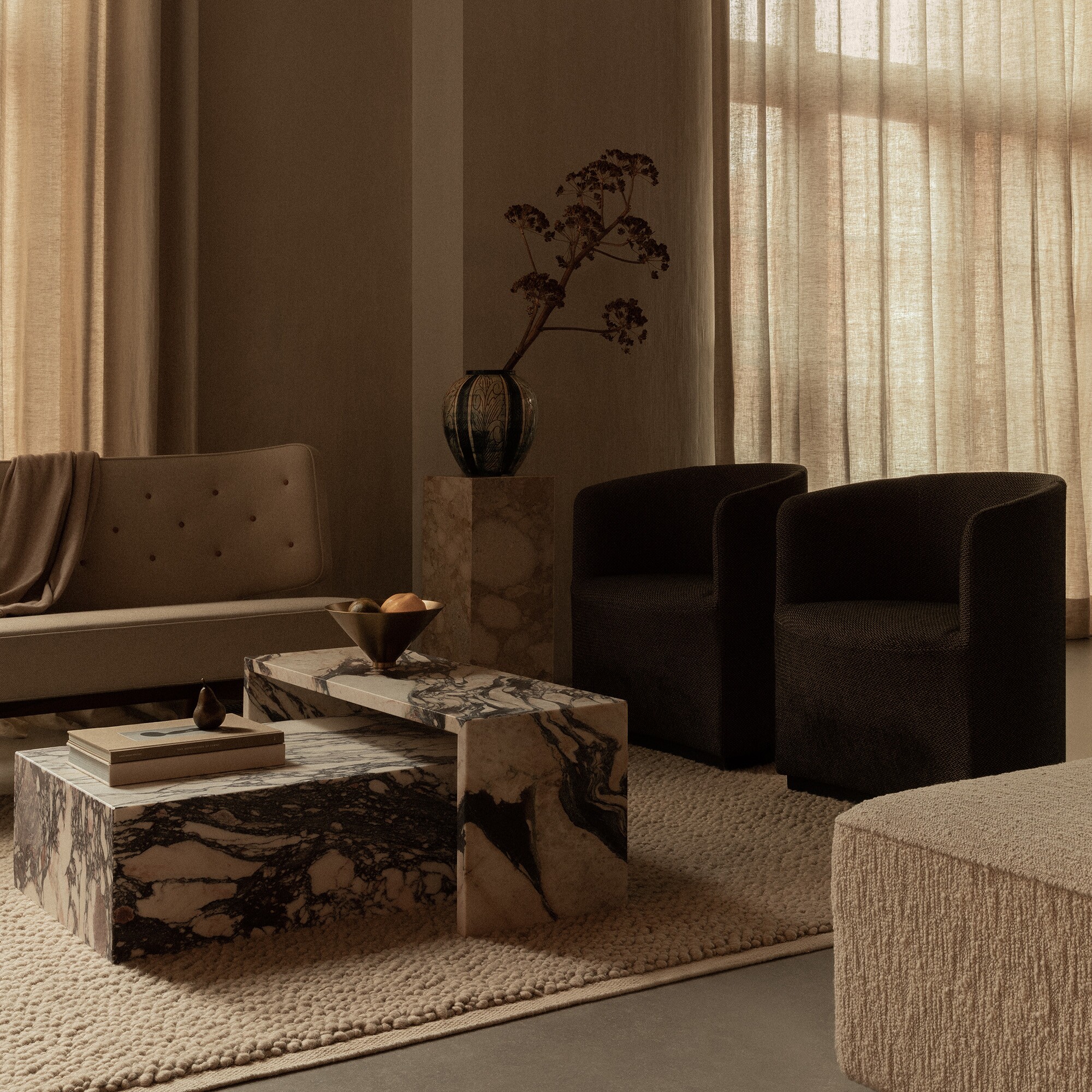 Plinth Low Side Table