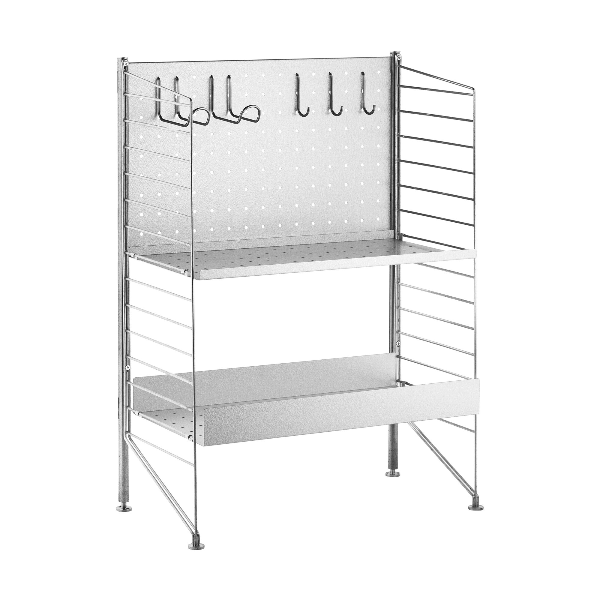 String System Outdoor Vertical Double Hook Set of 2