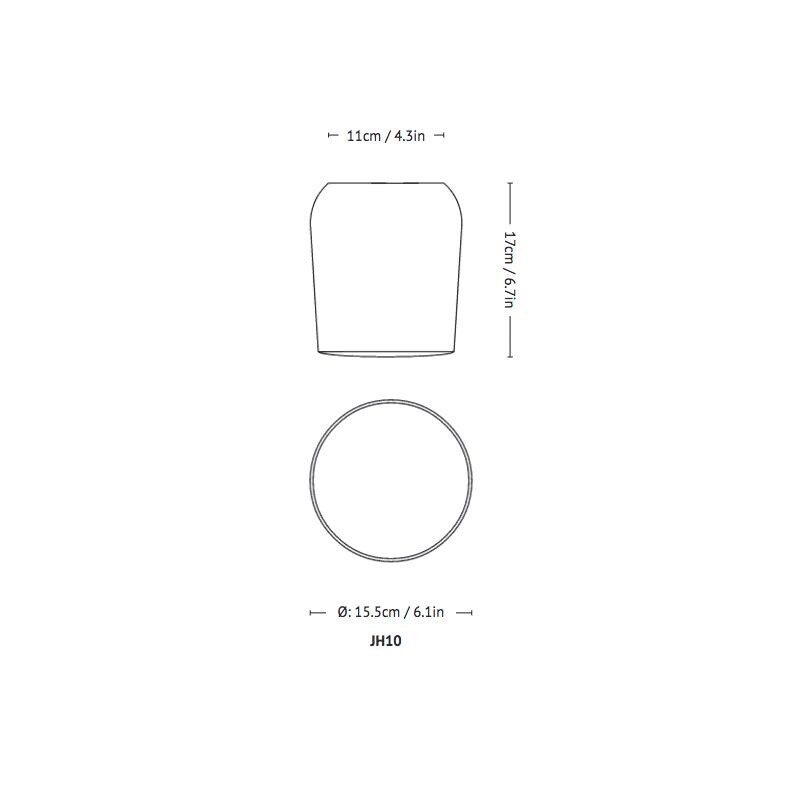 Passepartout JH10 LED Wall/ Ceiling Lamp