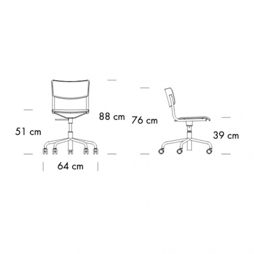 S 43 PVDR Office Chair