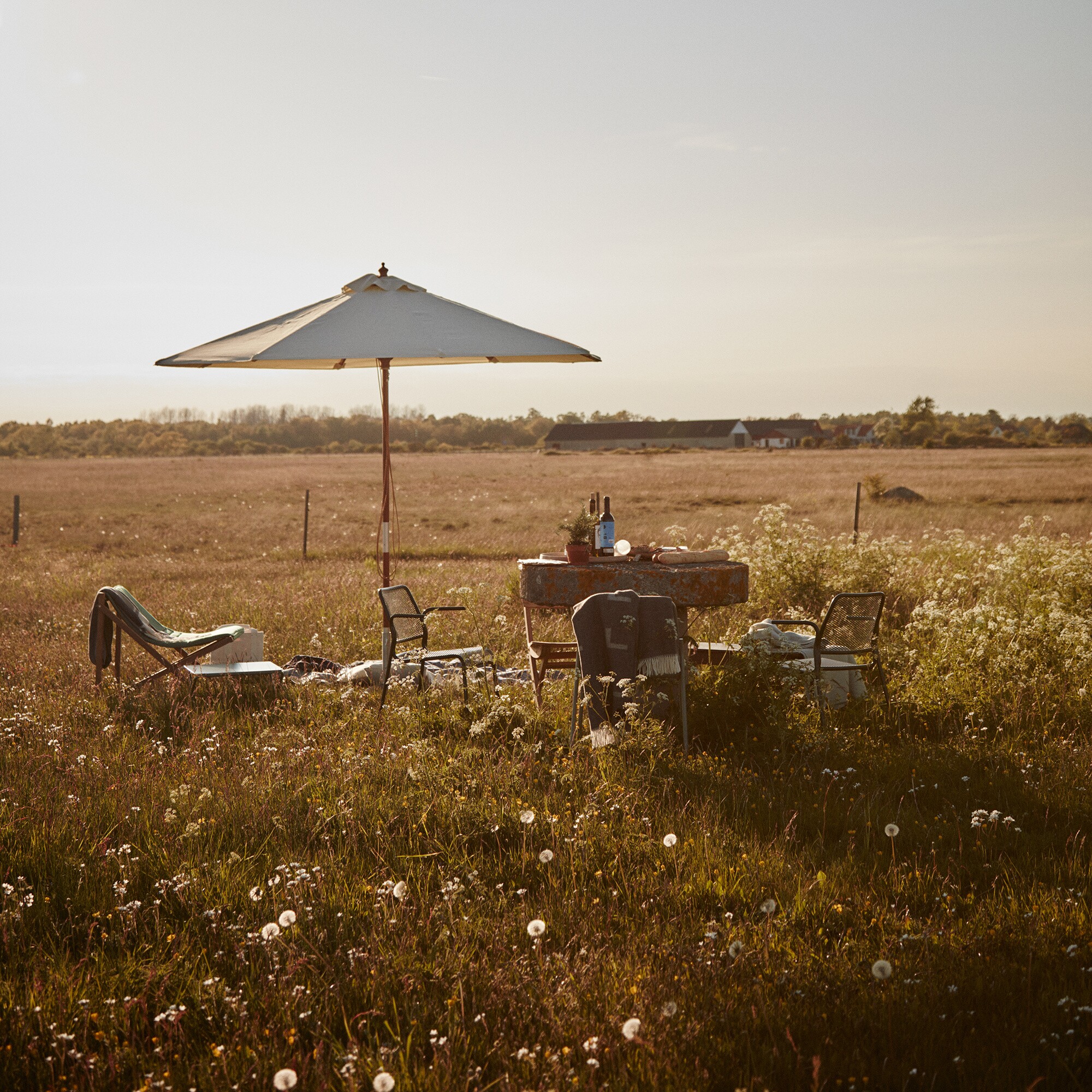 Skagerak Messina Parasol 300x300cm