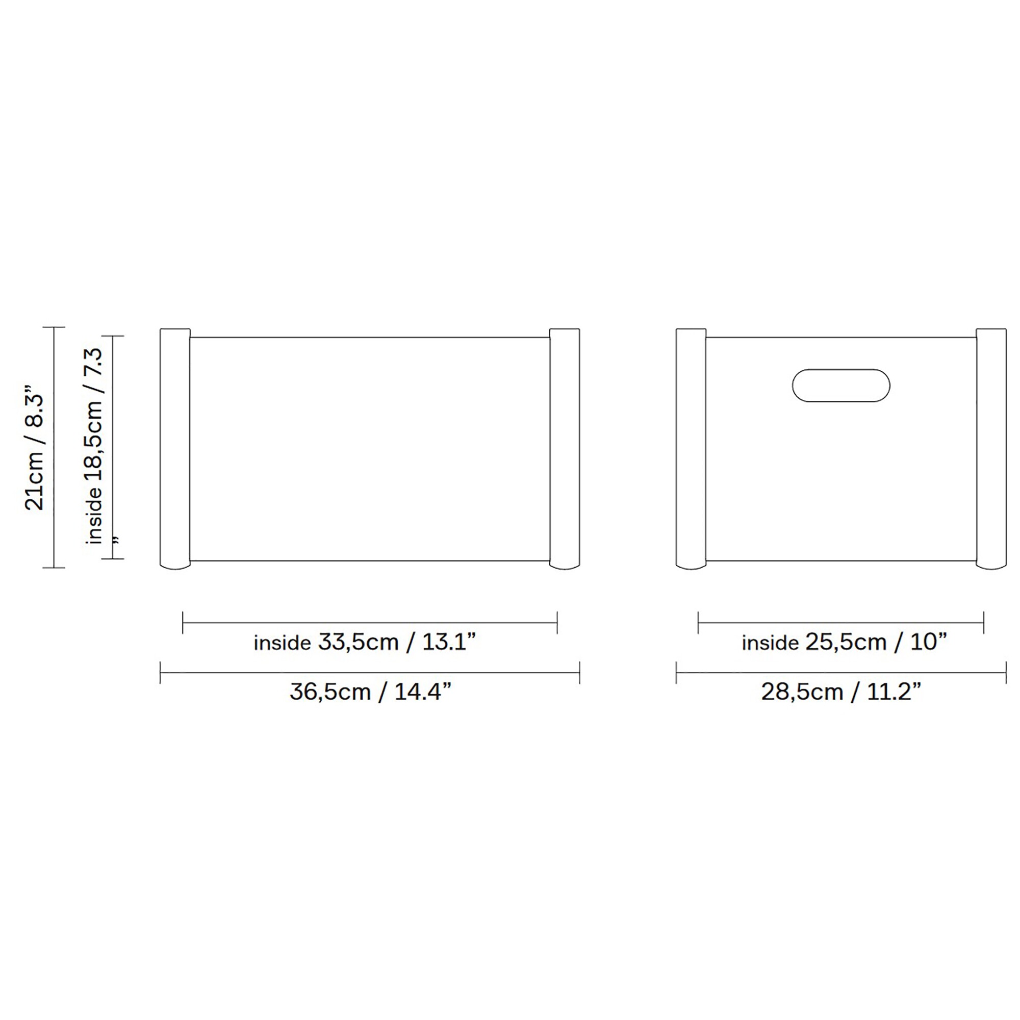 Pillar Storage Box M