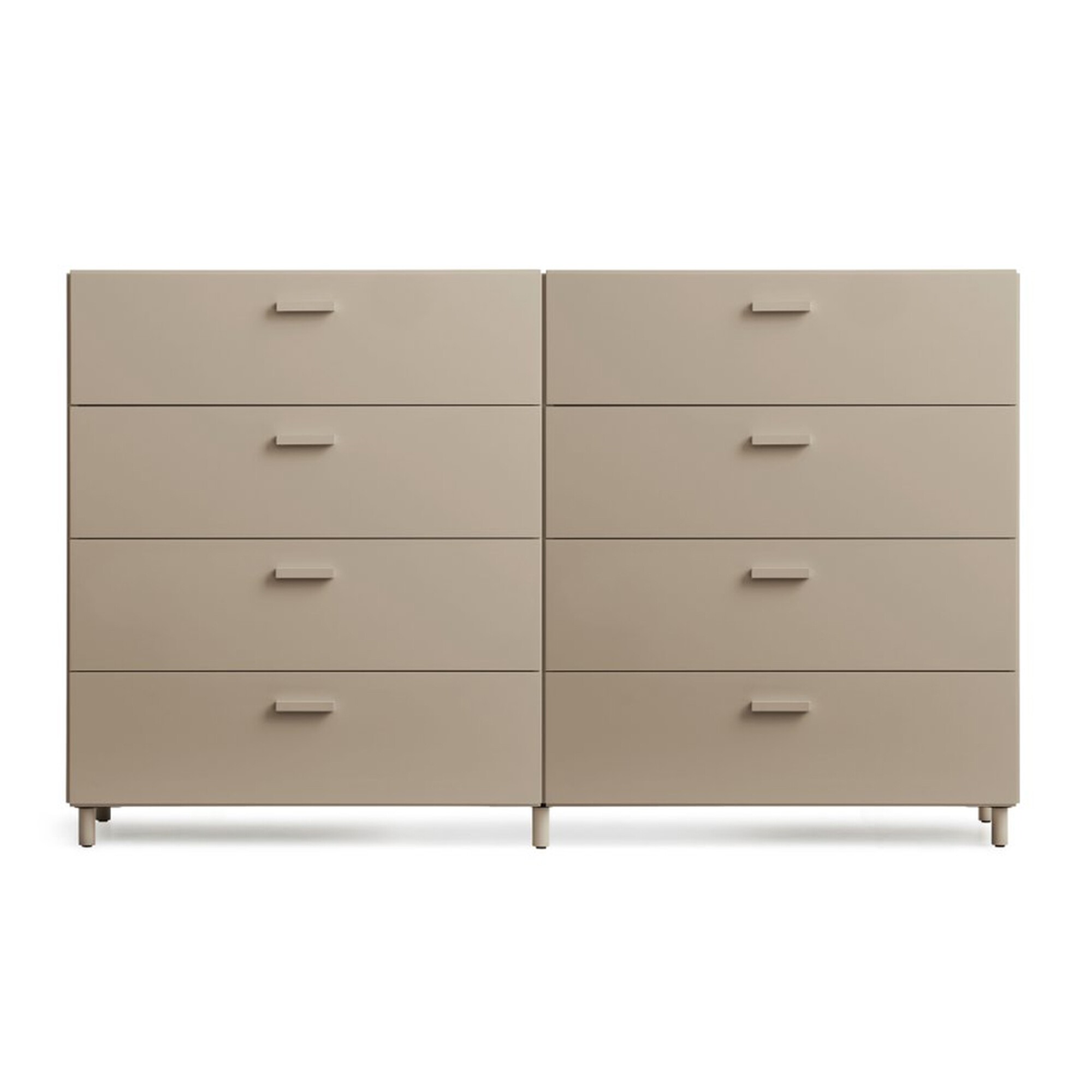 Relief Chest of Drawers Wide with Legs 2x82x92.2cm