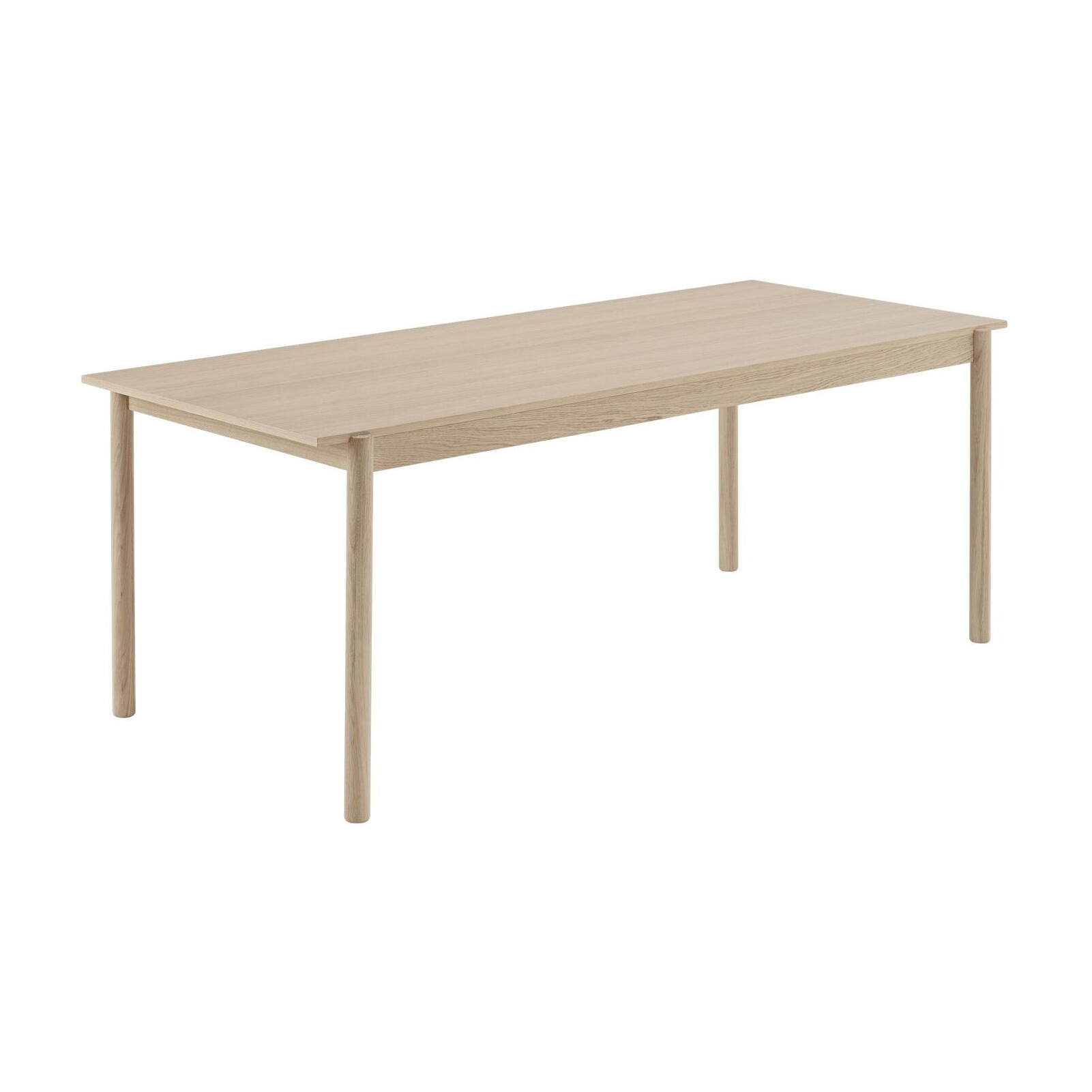 Linear Wood Dining Table 200x85cm