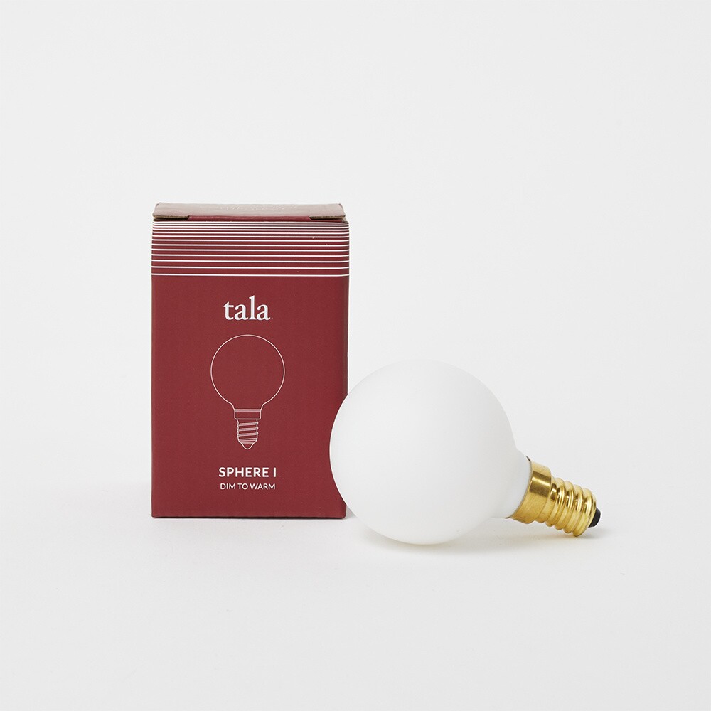 Sphere I LED E14 GLOBE 360°  4.6W => 25W Dim To Warm