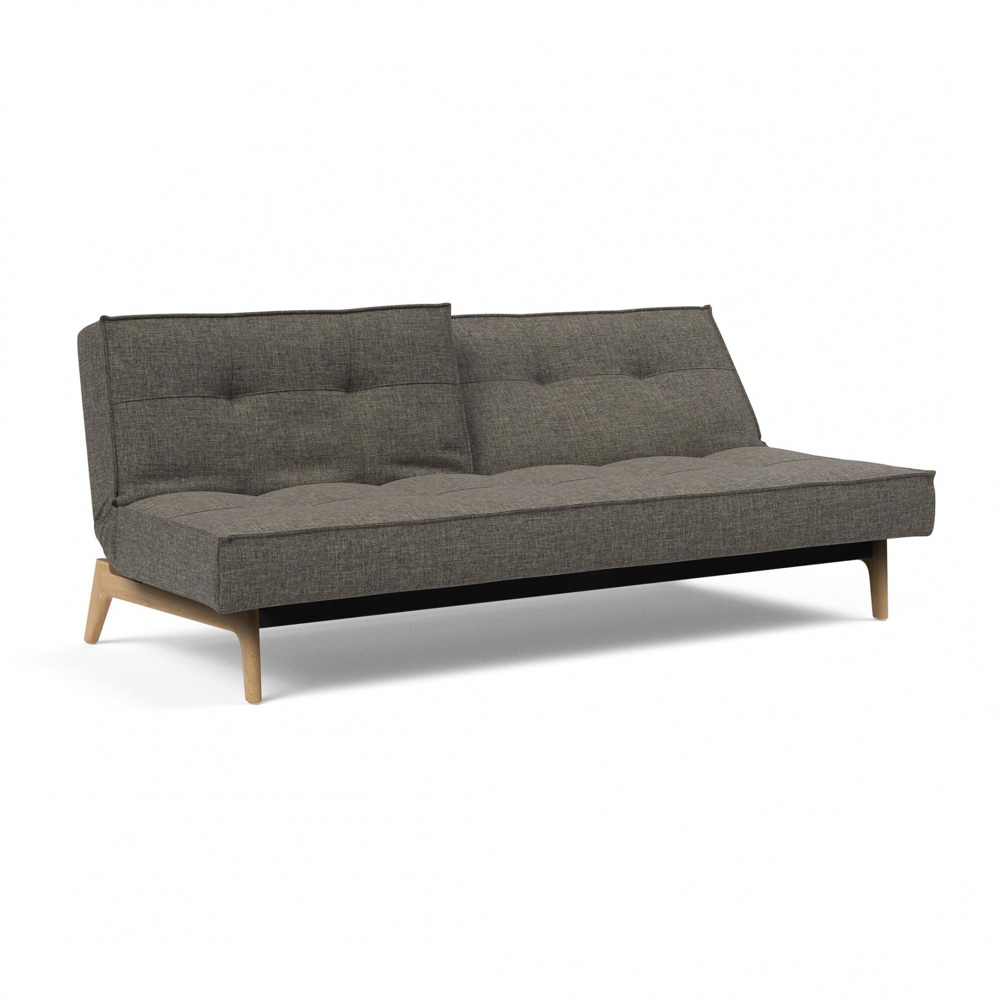 Splitback Sofa Bed Oak 210x96cm