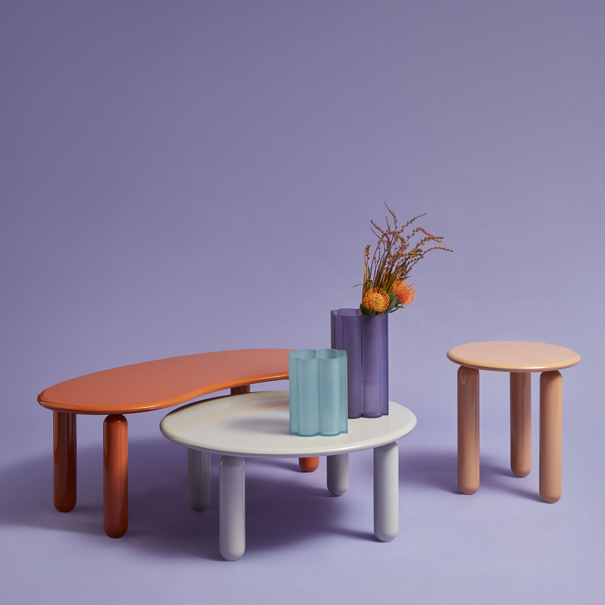 Undique Mas Side Table 119x59x44cm