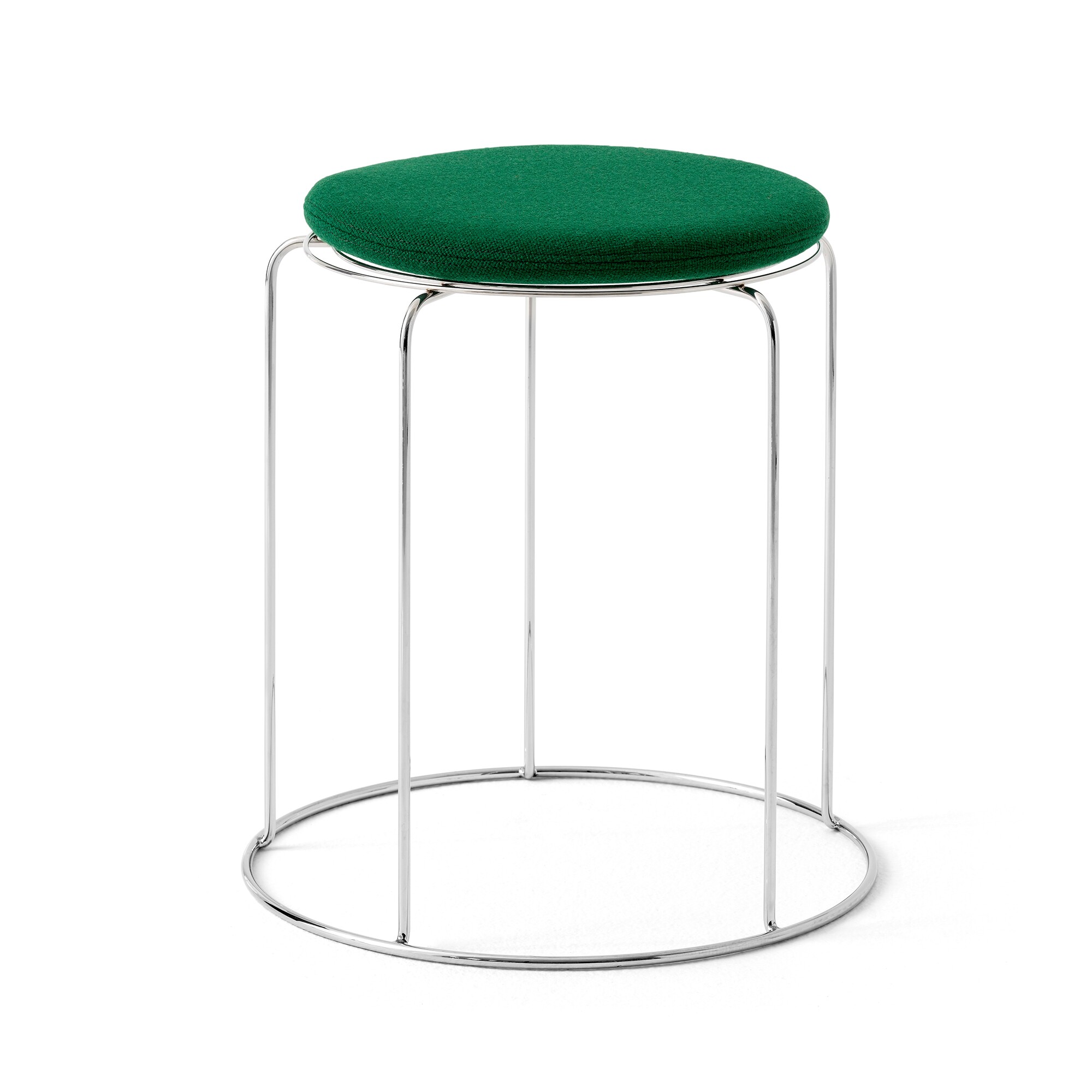 Wire VP11 Stool with Seat Pad
