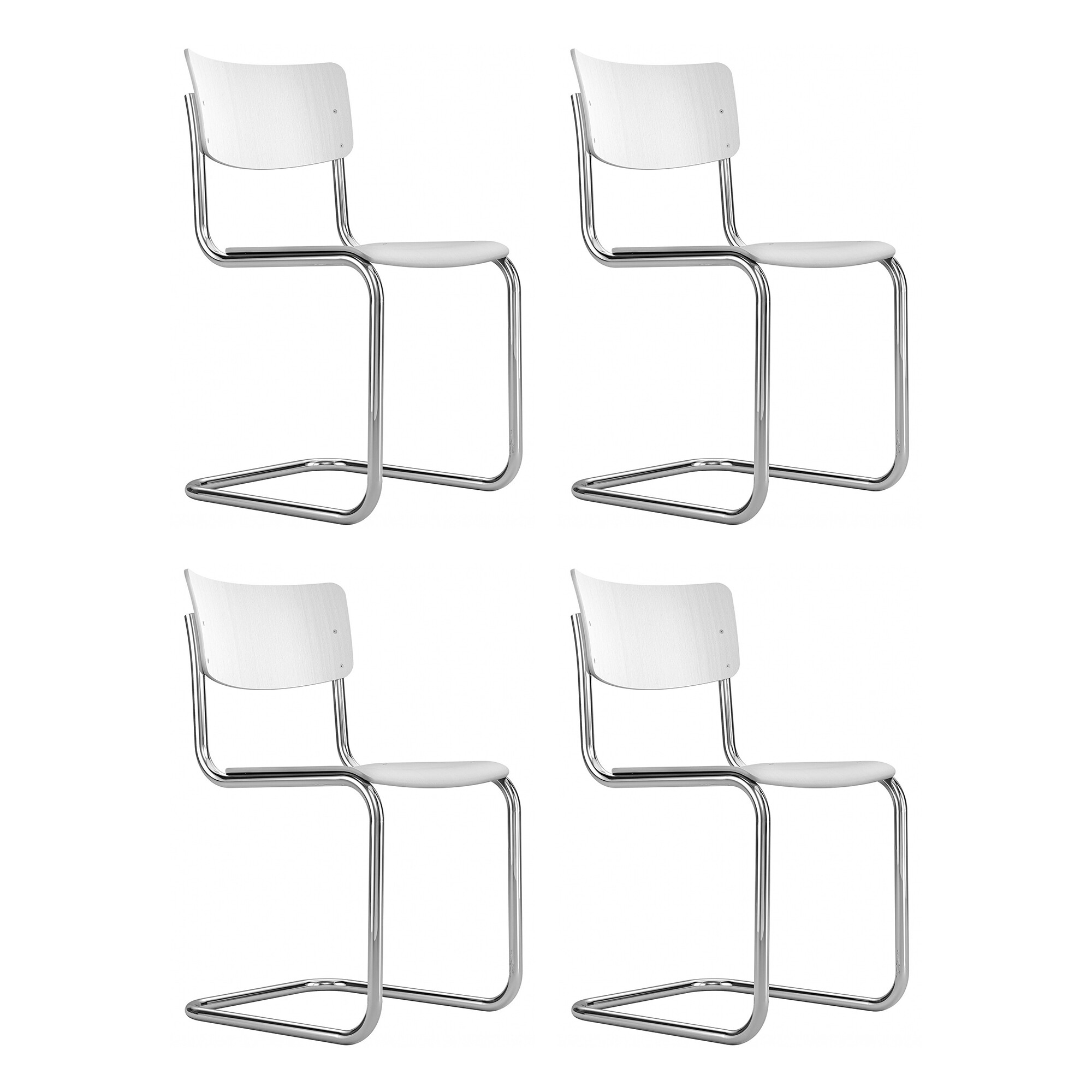 S 43 Cantilever Chair Set of 4