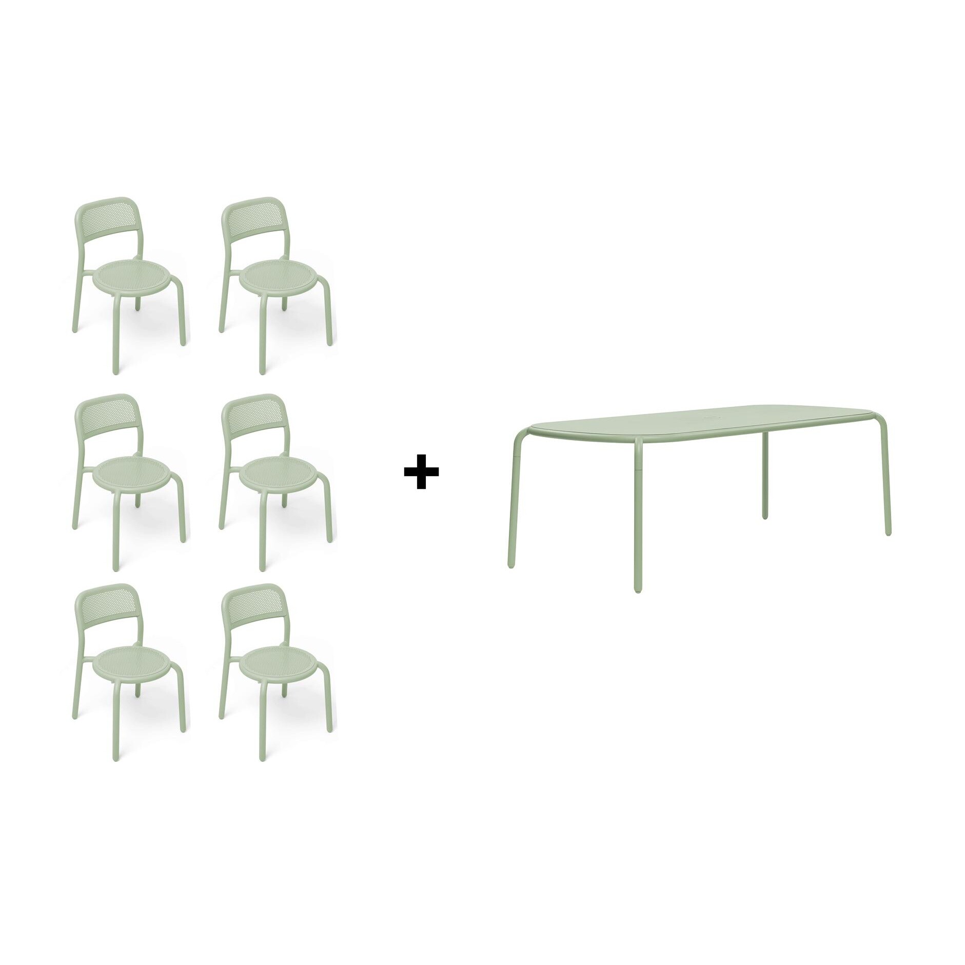 Toní Garden Table + Garden Chair