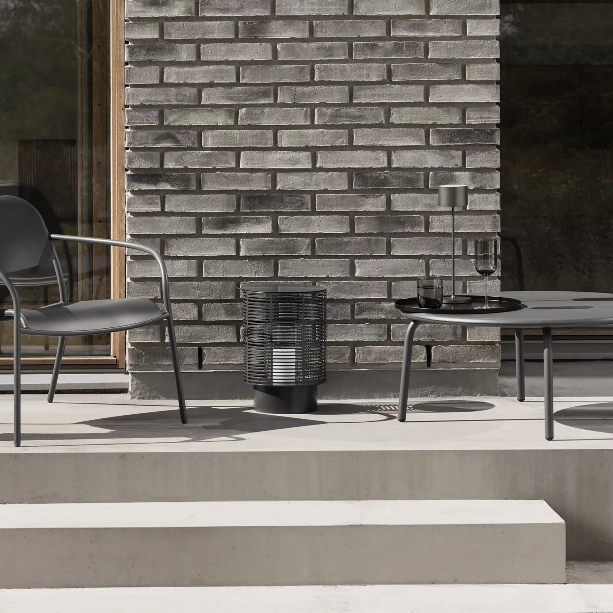 Yua Outdoor Lounge Table Ø 80cm