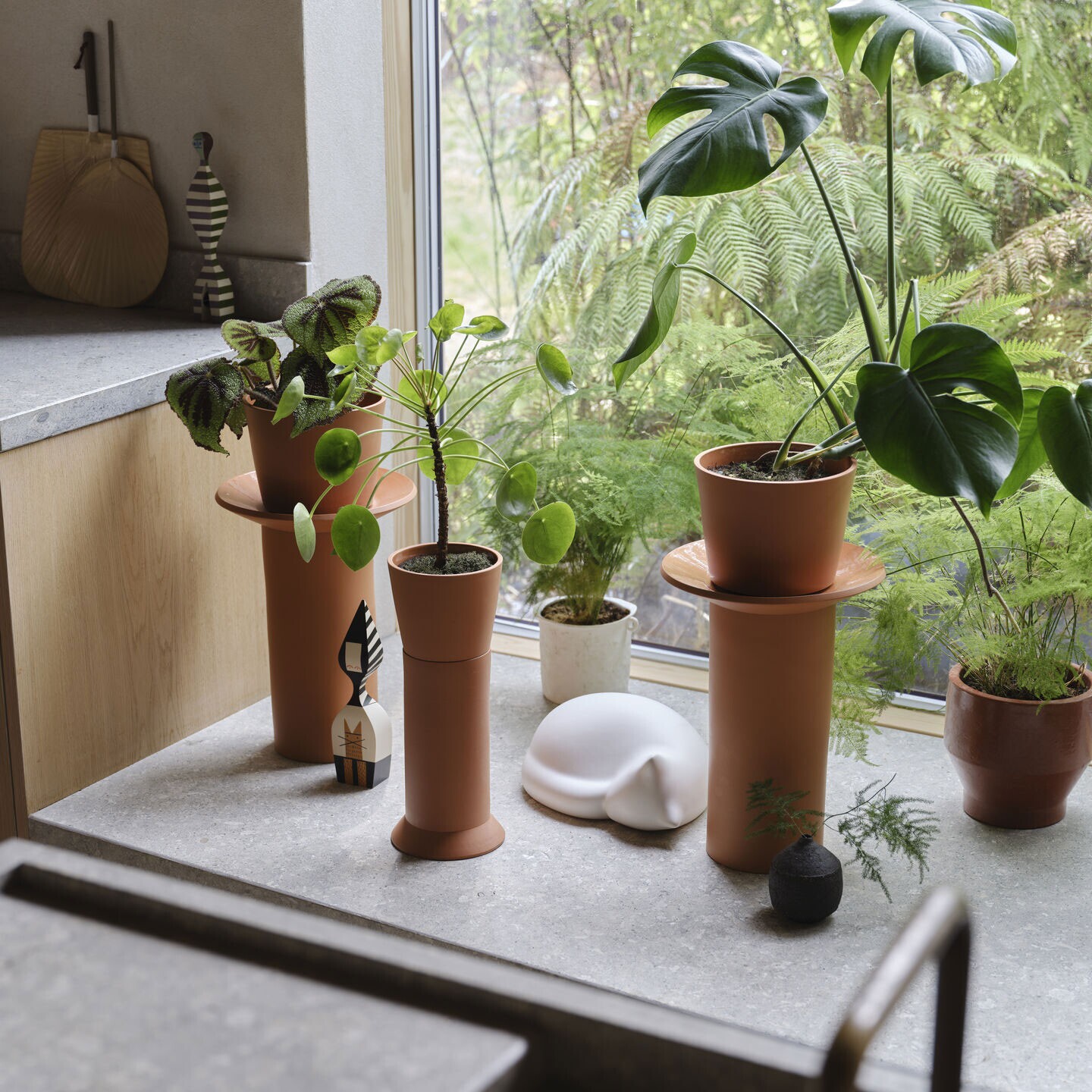 Resting Cat Decorative Object S