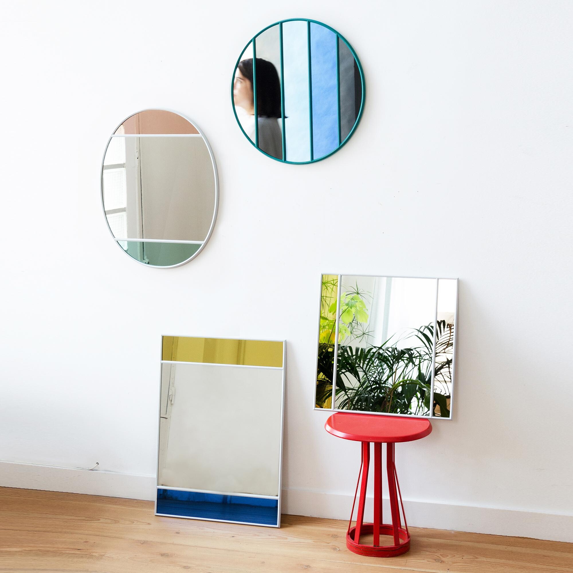 Vitrail Wall Mirror 70x50cm