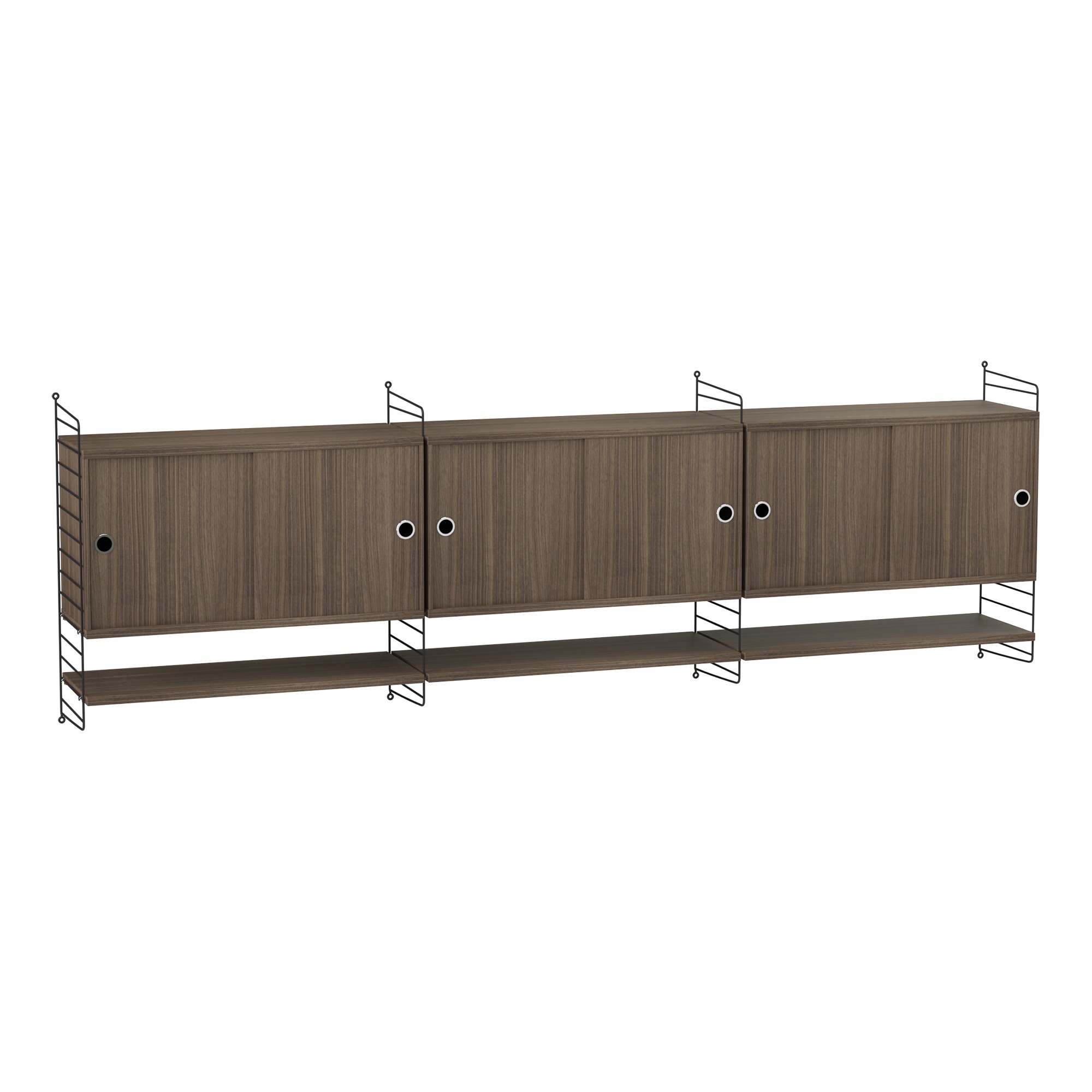 Wall Cabinet with Shelf 240x75x30cm