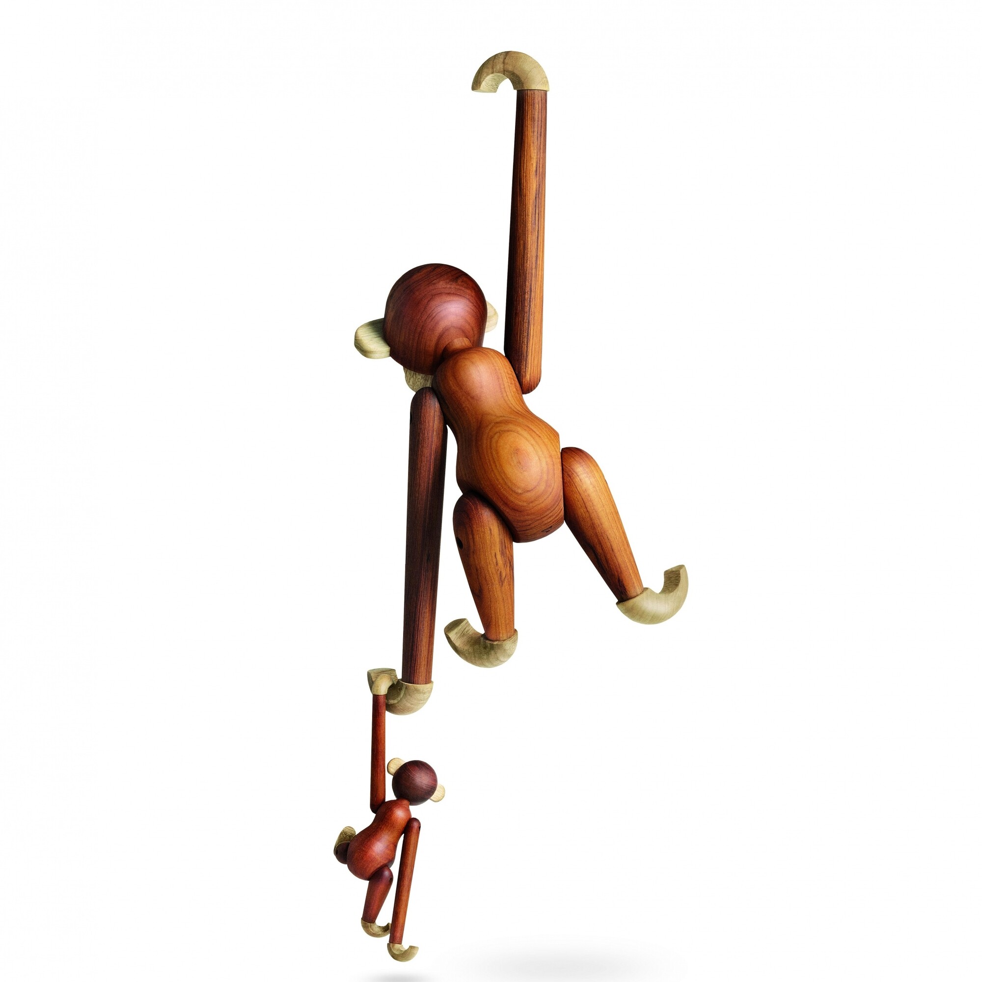 Wooden Figurine Monkey Small Teak