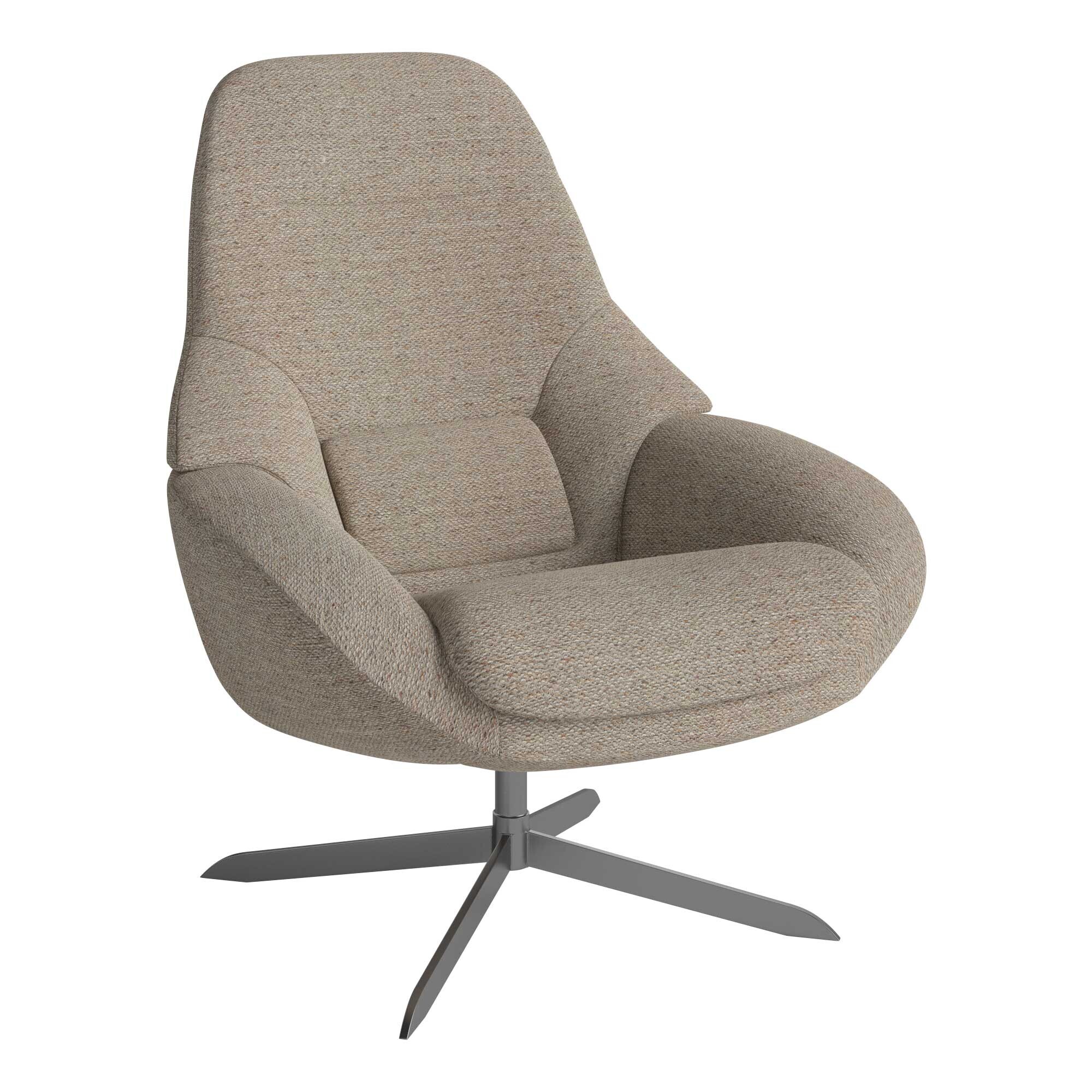 Saga Armchair Satin Base