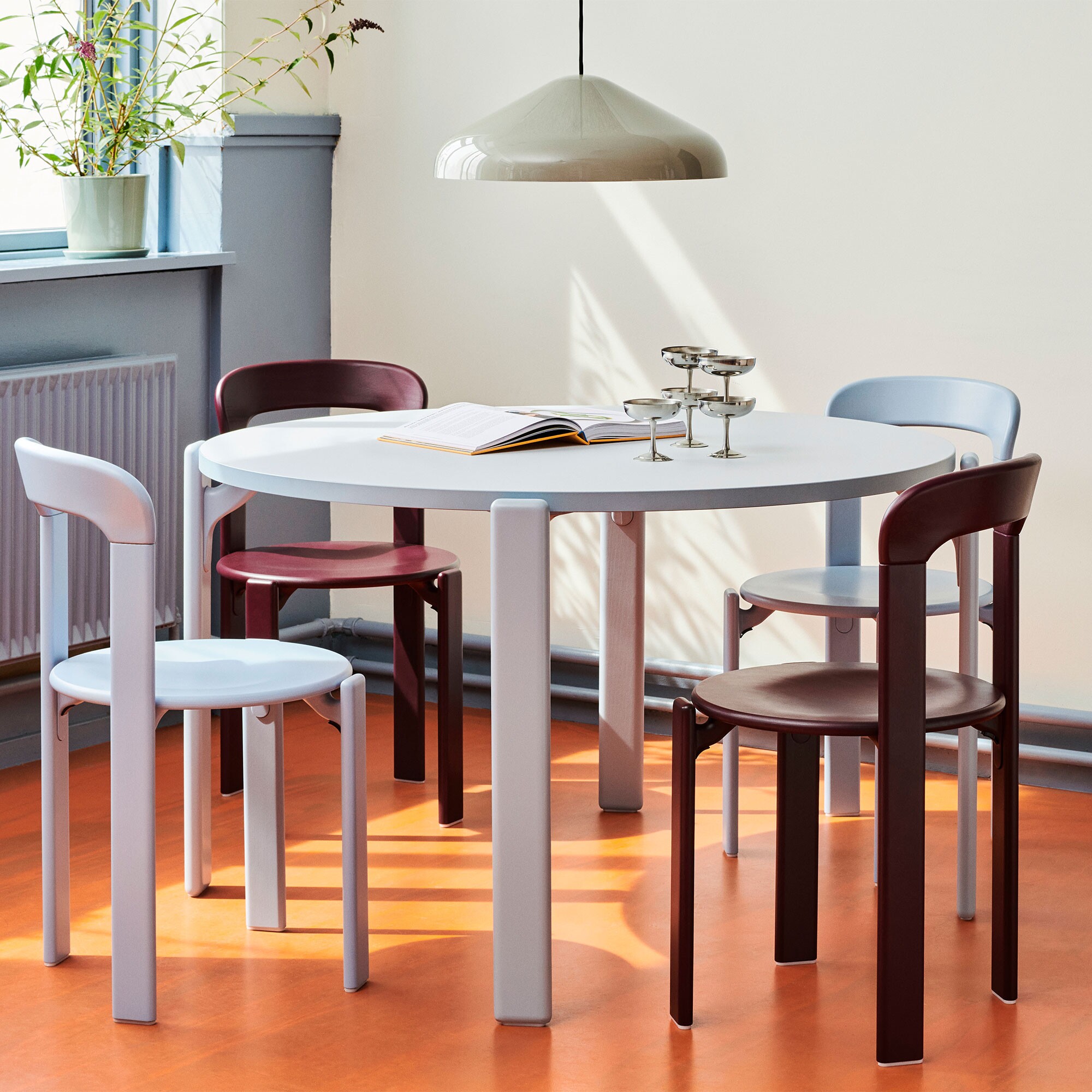 Rey Dining Table Veneer Ø128cm