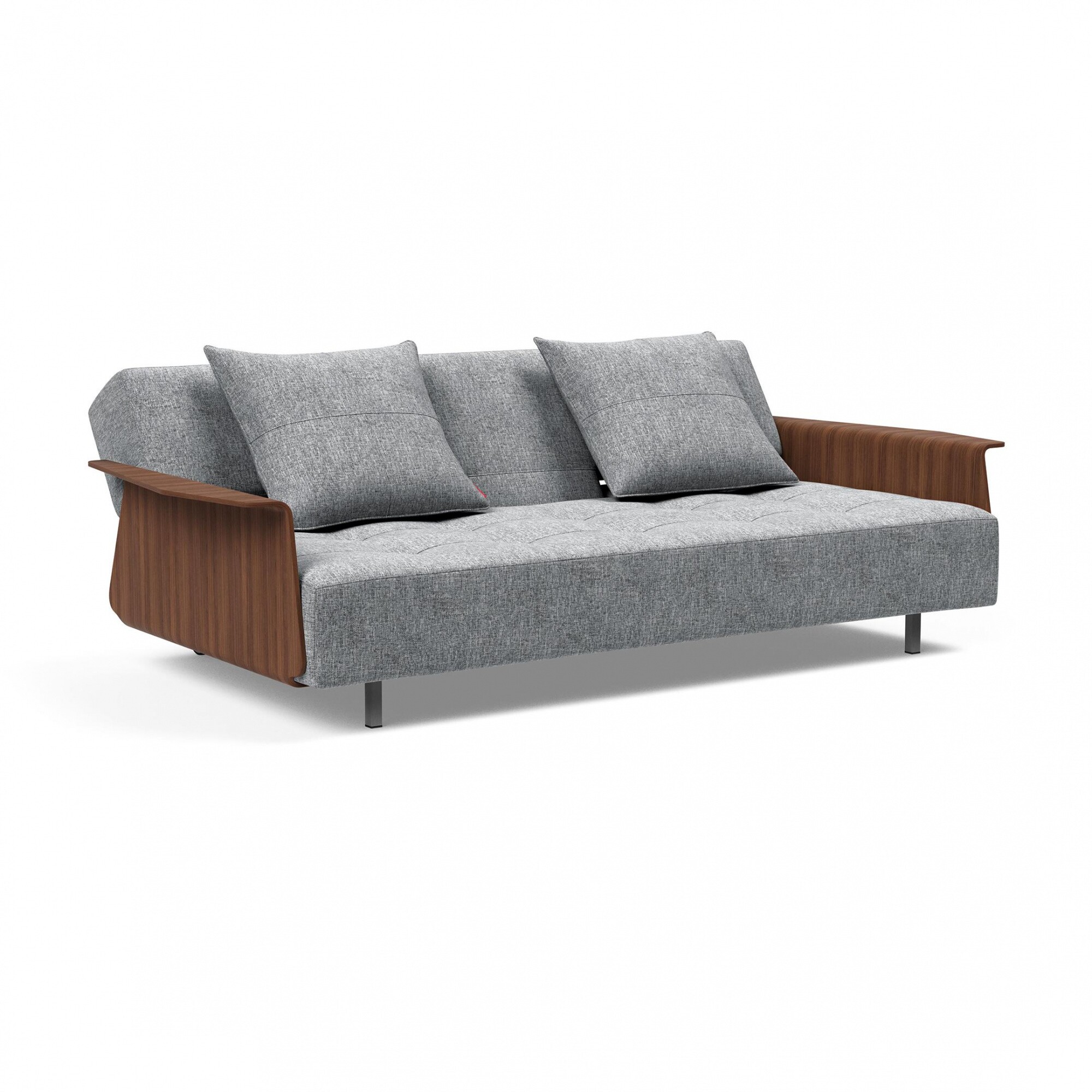 Long Horn Deluxe Excess Sofa Bed with Armrests 245x114cm
