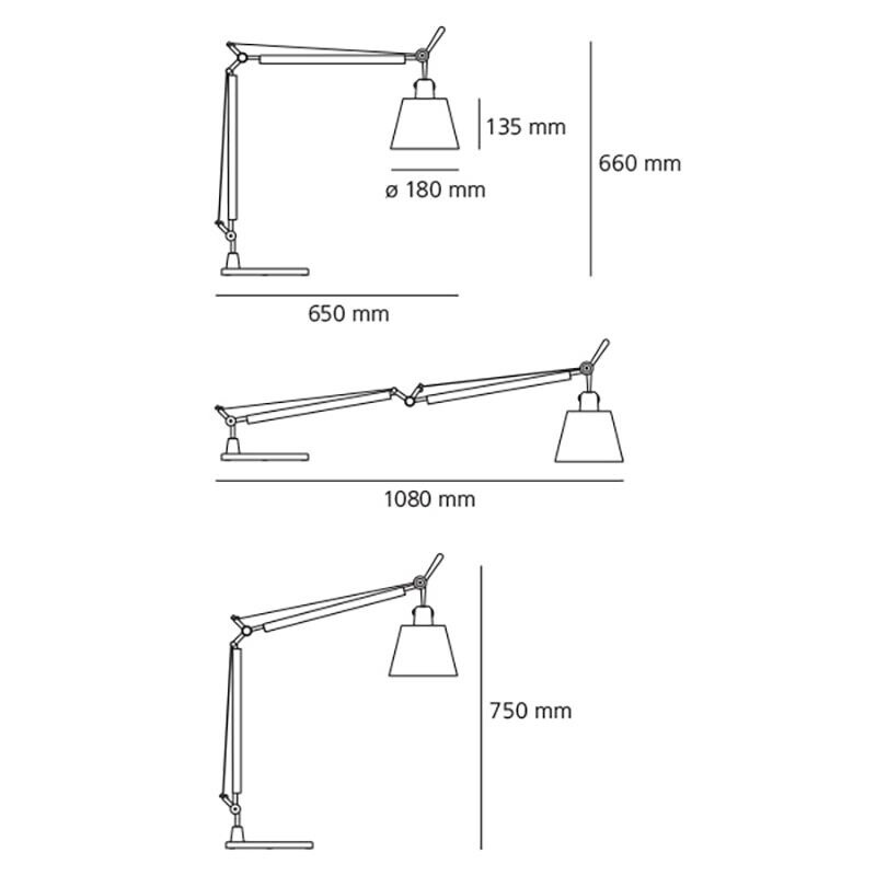 Tolomeo Basculante Tavolo Desk Lamp