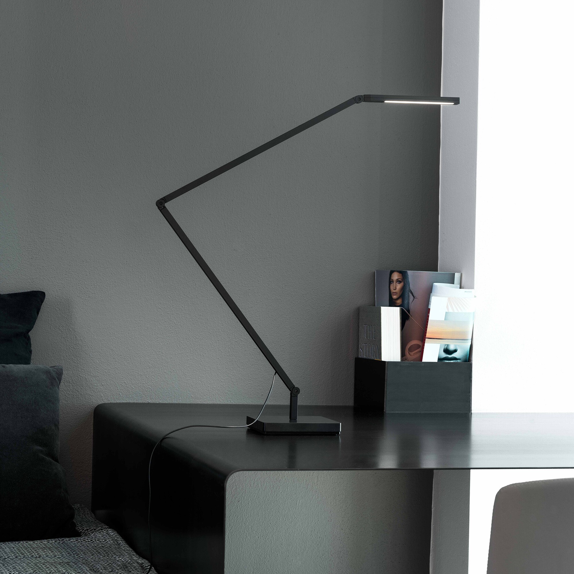 Untitled Linear LED Desk Lamp With Base