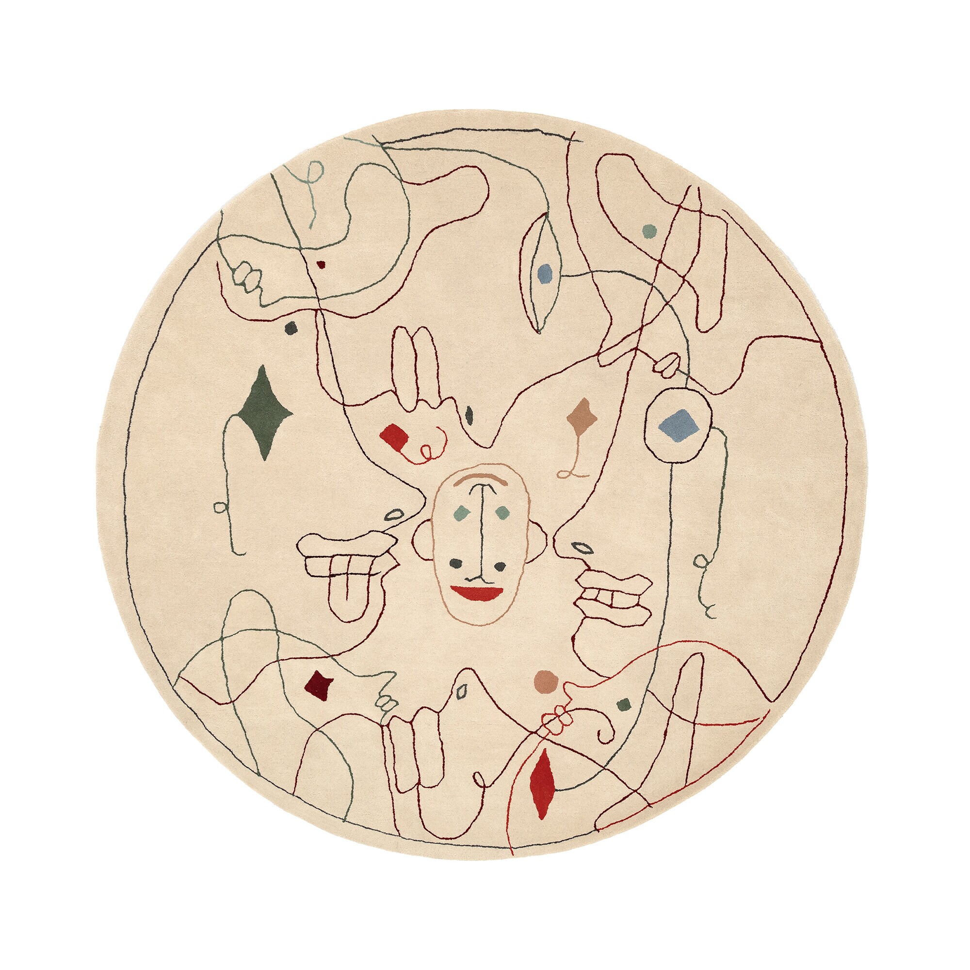 Silhouette Tufting Rug Ø 200cm