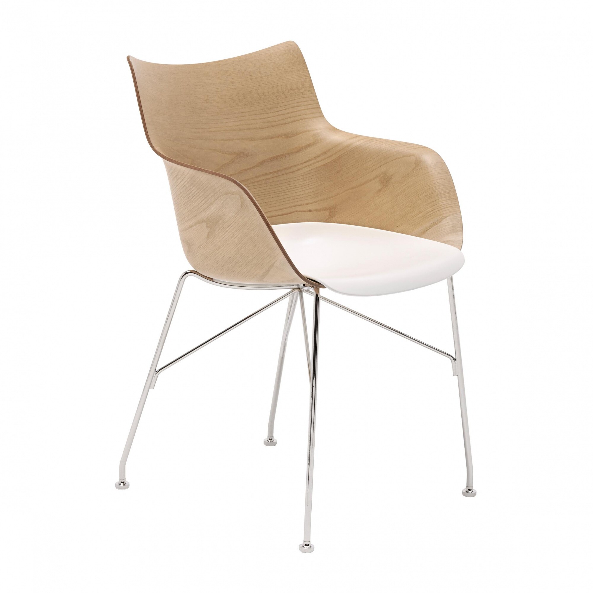 Q/Wood Armchair 55x84x57cm