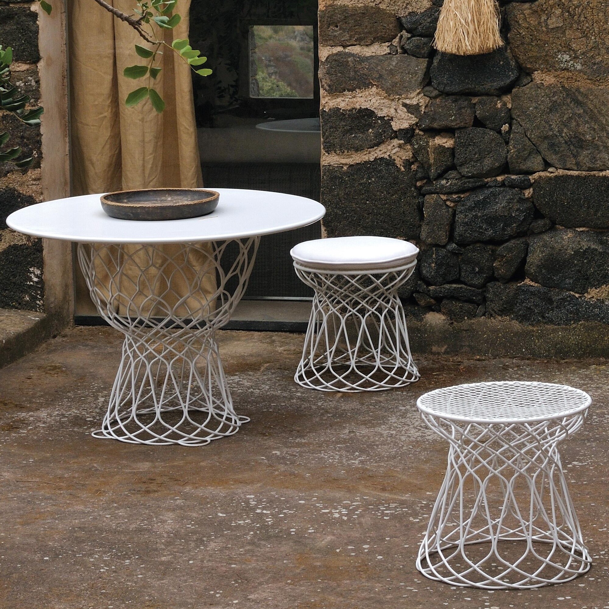 Re-Trouvé Garden Side Table / Stool