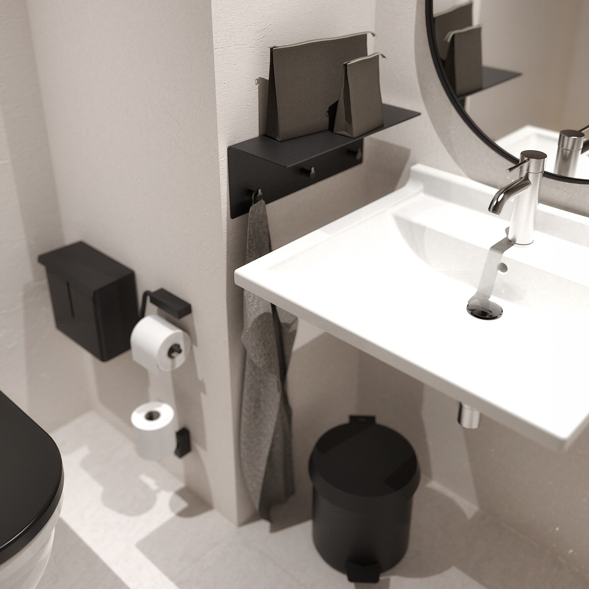 Unu Wall Wardrobe 40x15x15cm