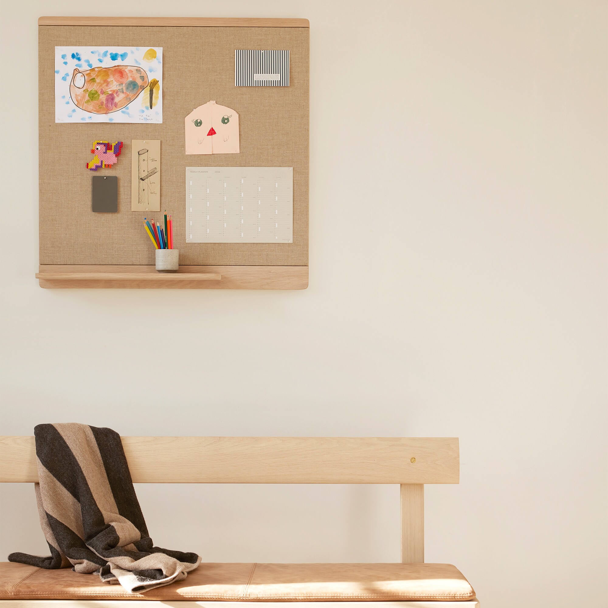 Rim Pin Board 75x75cm