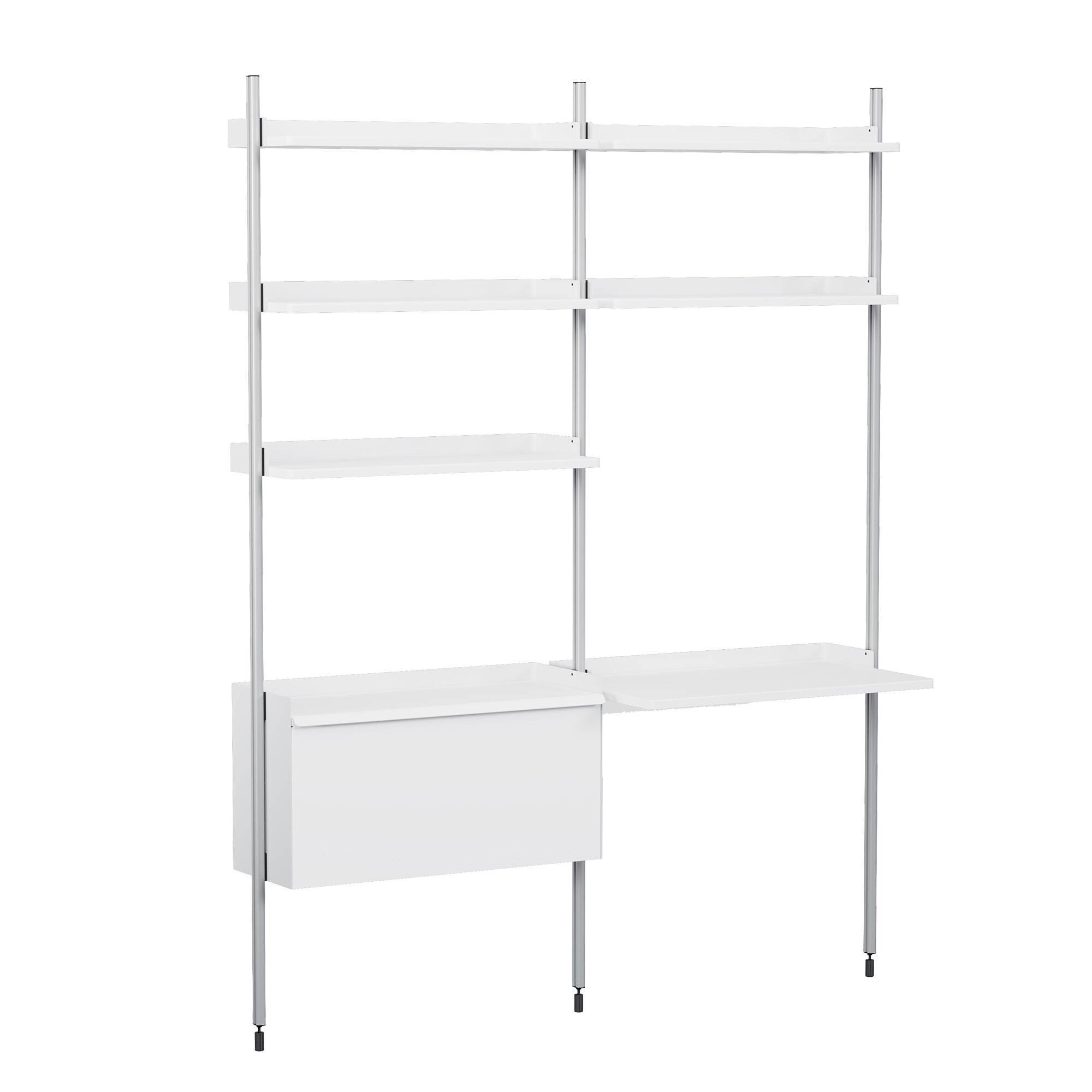 Pier System 12 Shelf with Desk