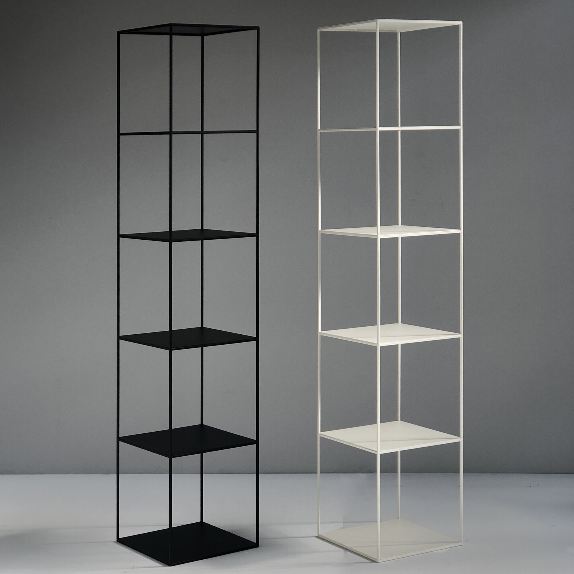 Slim Irony Column Standing Shelf H 210cm