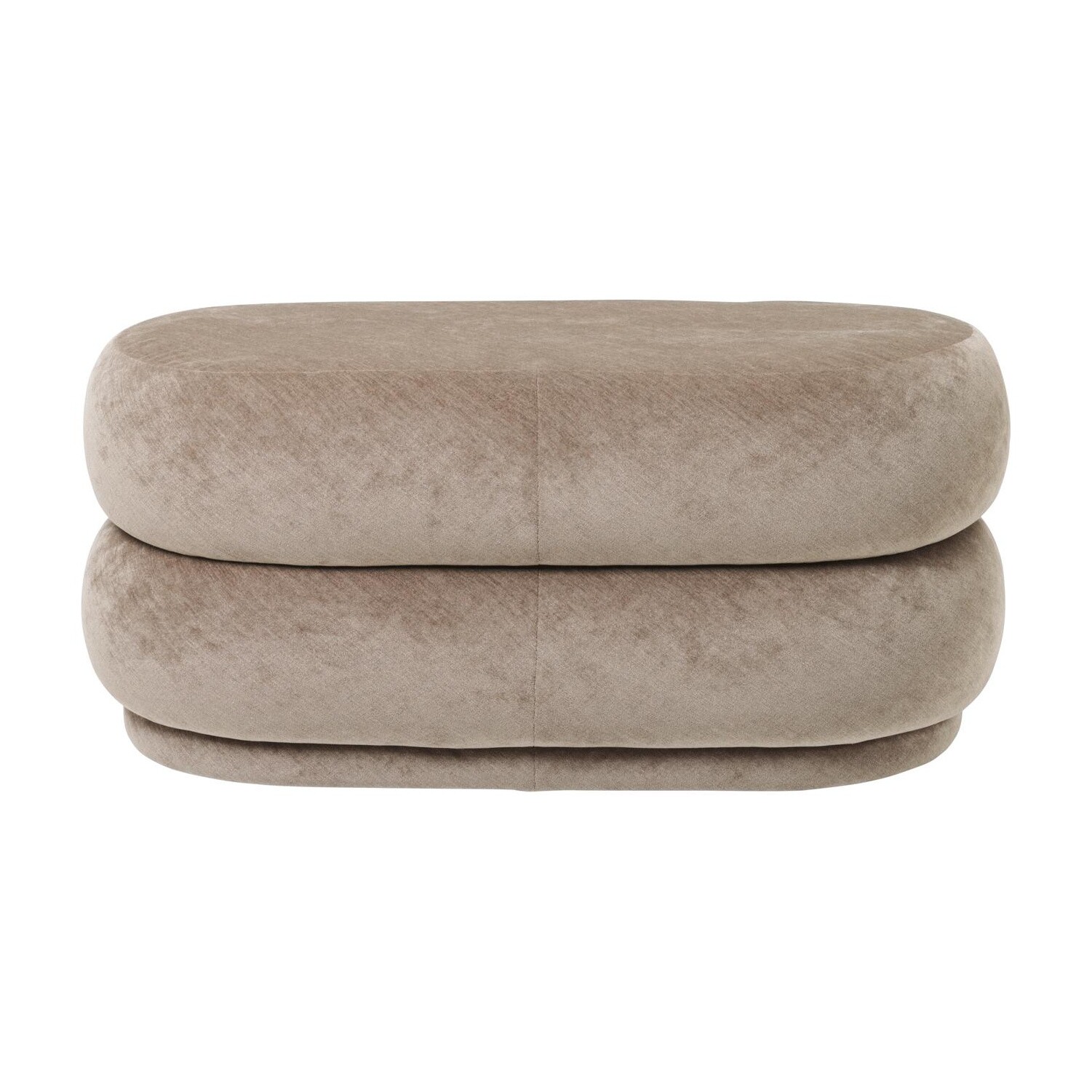 Pouf Oval with 2 Levels