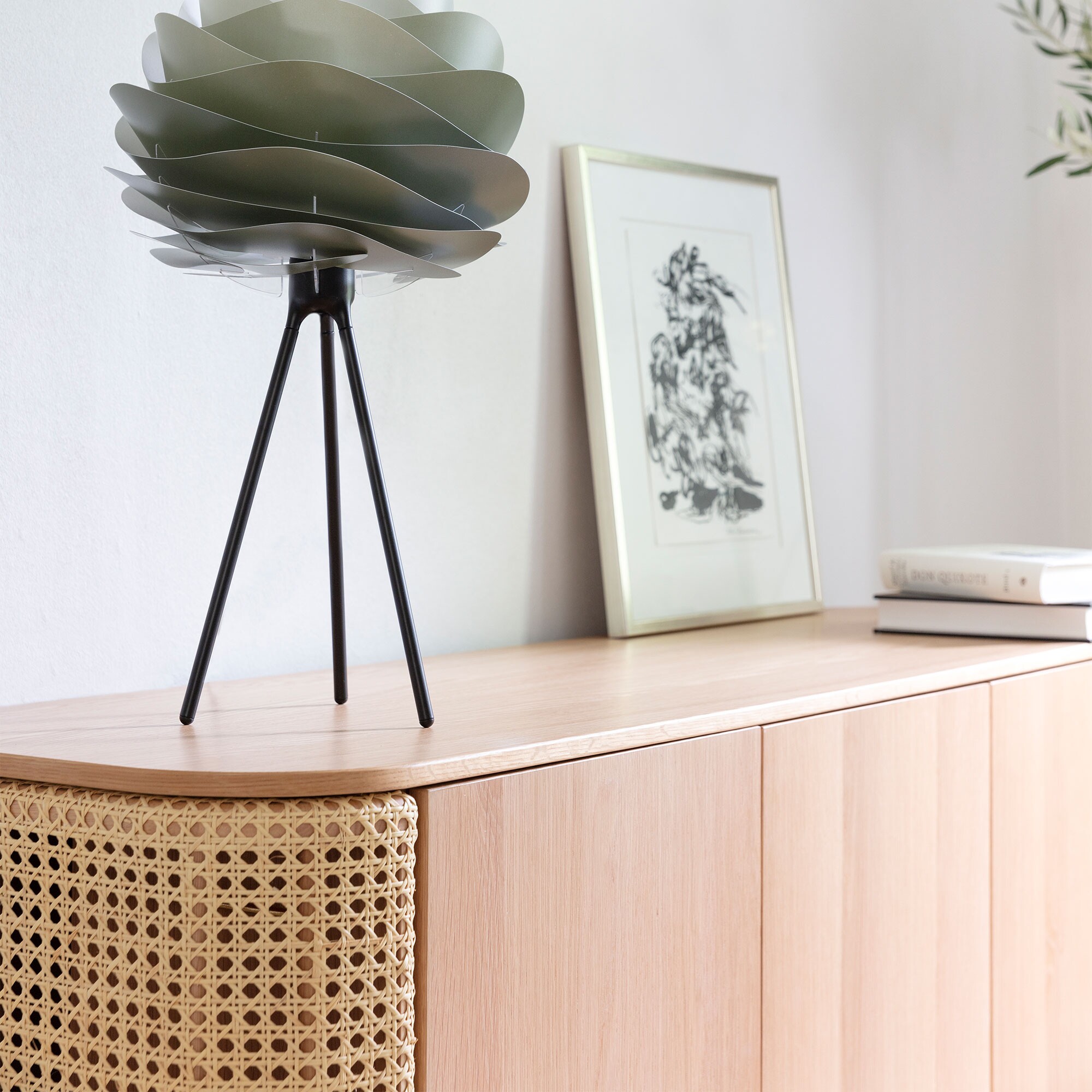 Treasures Sideboard with 3 Doors Viennese Wickerwork