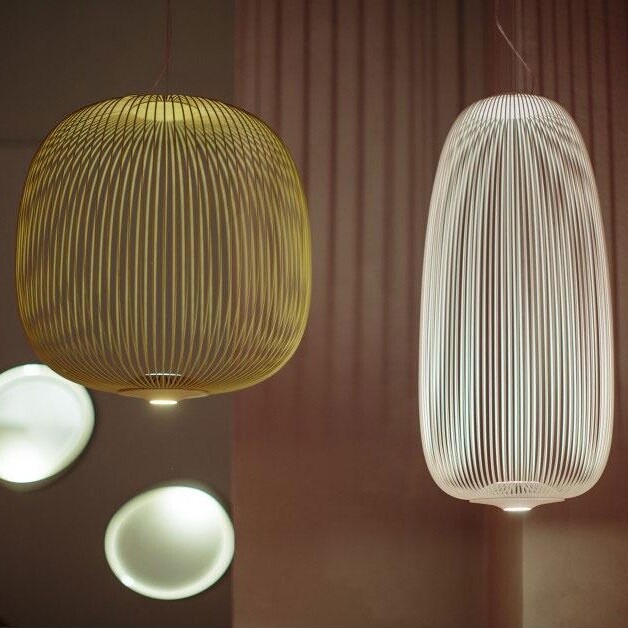 Spokes 1 LED Suspension Lamp