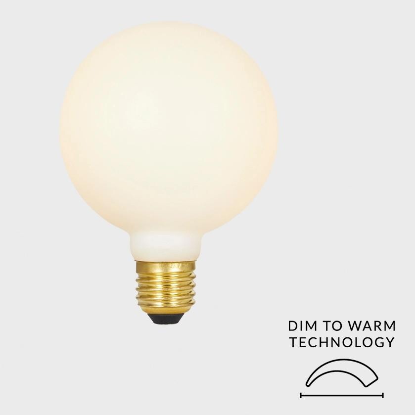 Sphere III LED E27 GLOBE 360° 7W =} 48W Dim To Warm