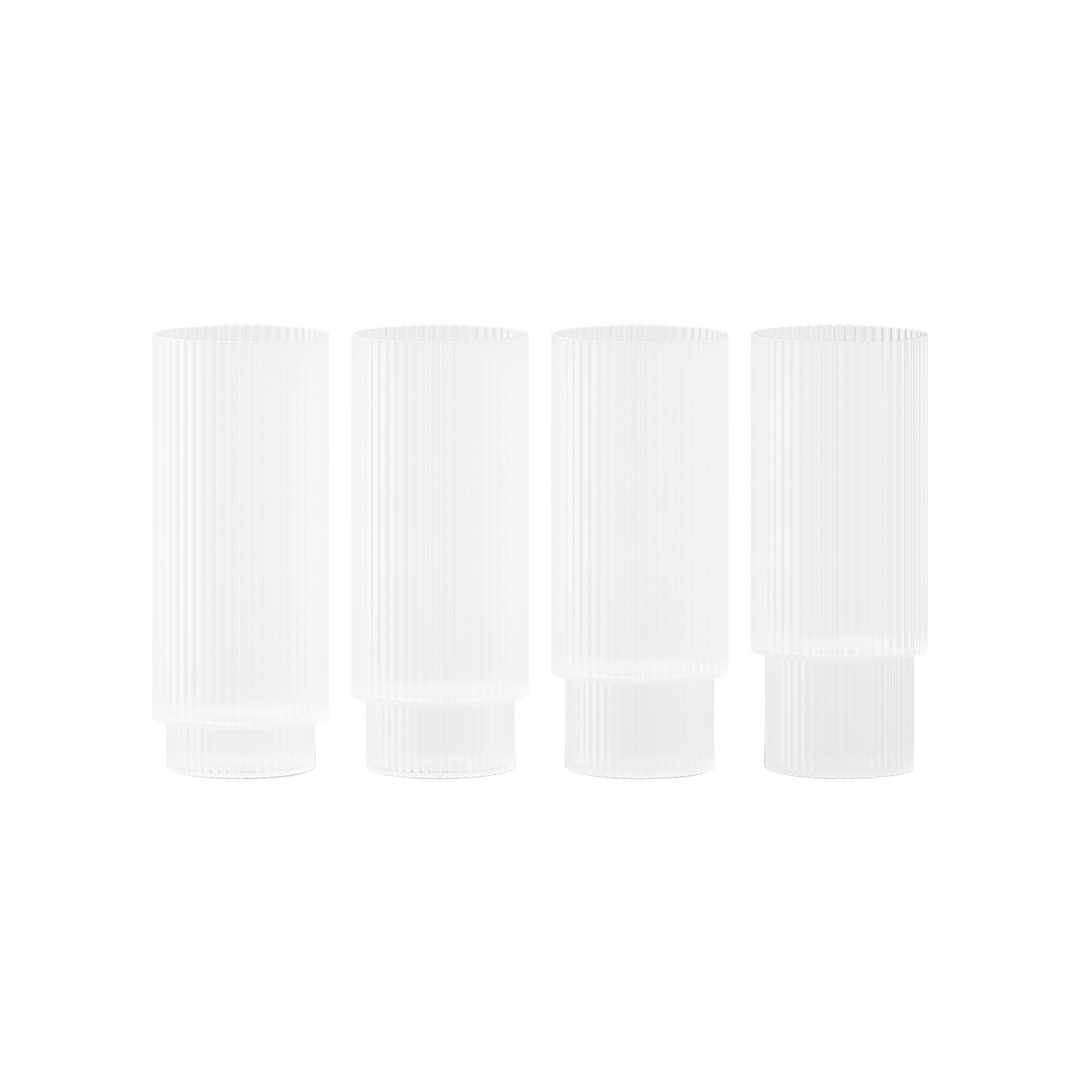 Ripple Longdrink Glass Set of 4