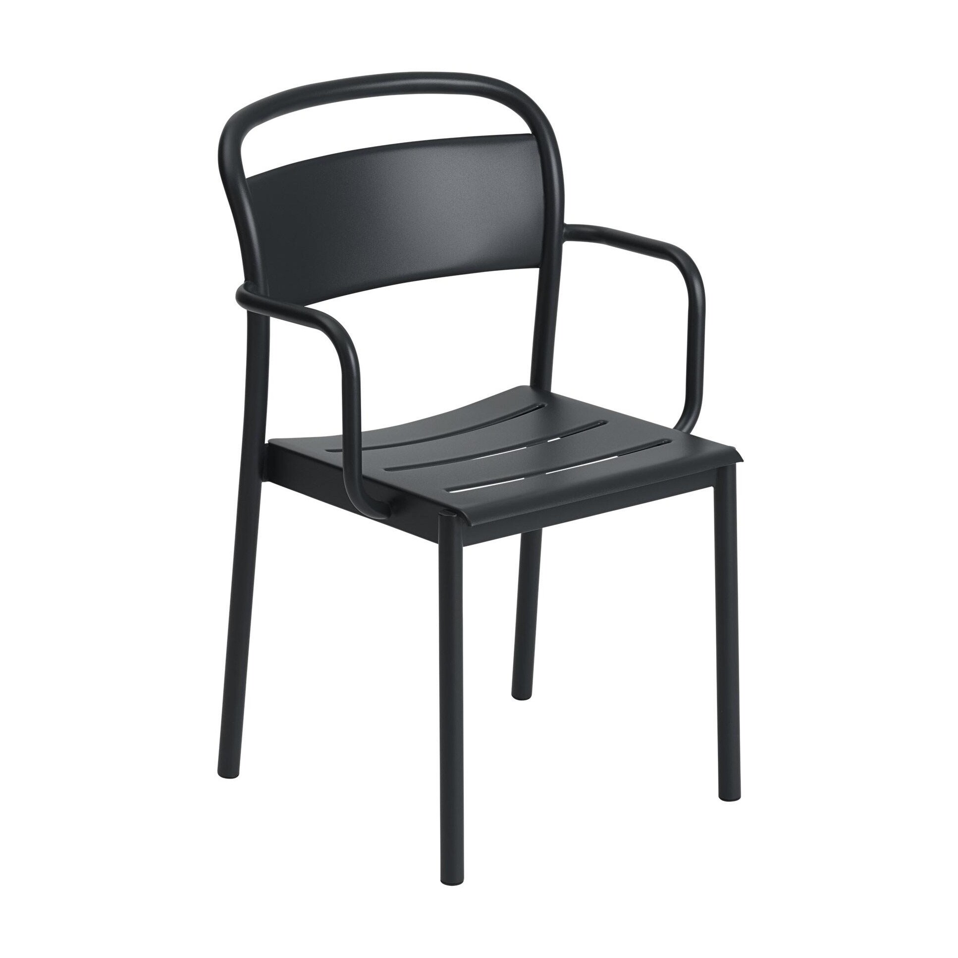 Linear Steel Garden Arm Chair