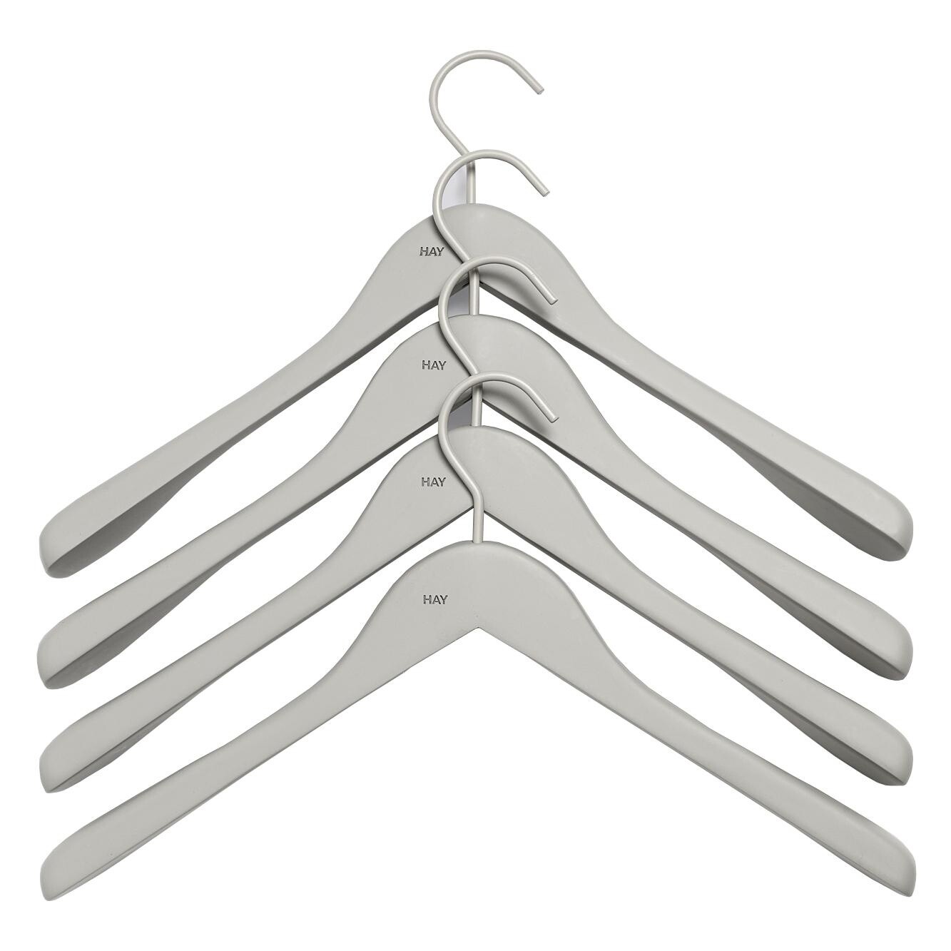 Soft Coat Hanger Set of 4